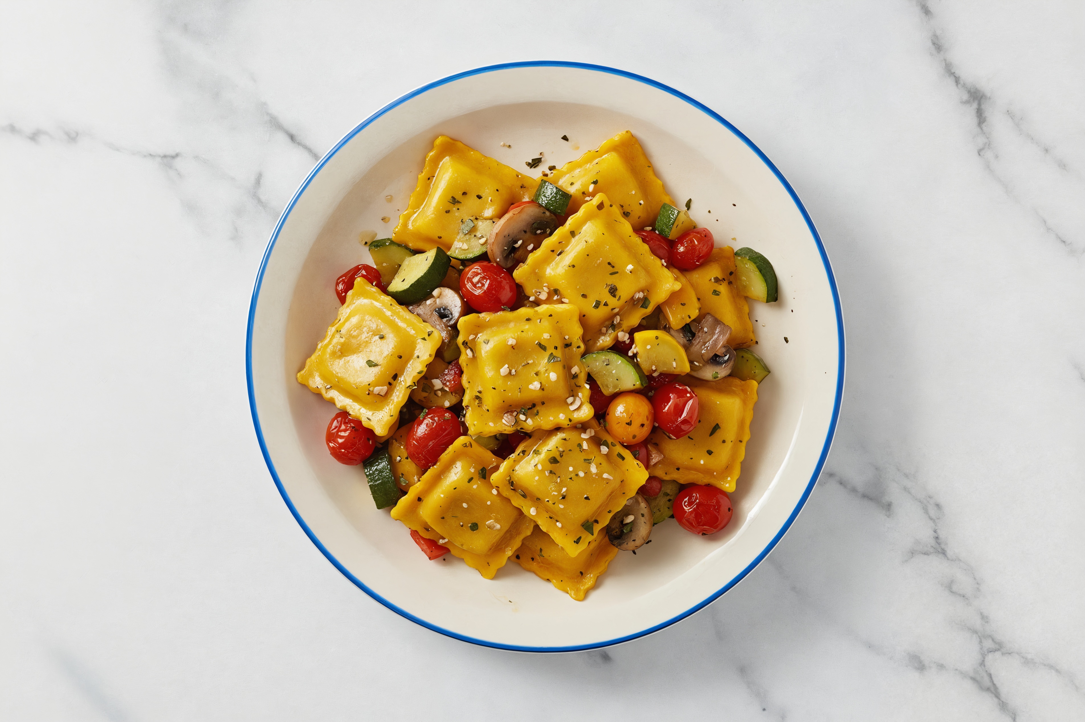Sweet Balsamic Super Veggie Ravioli