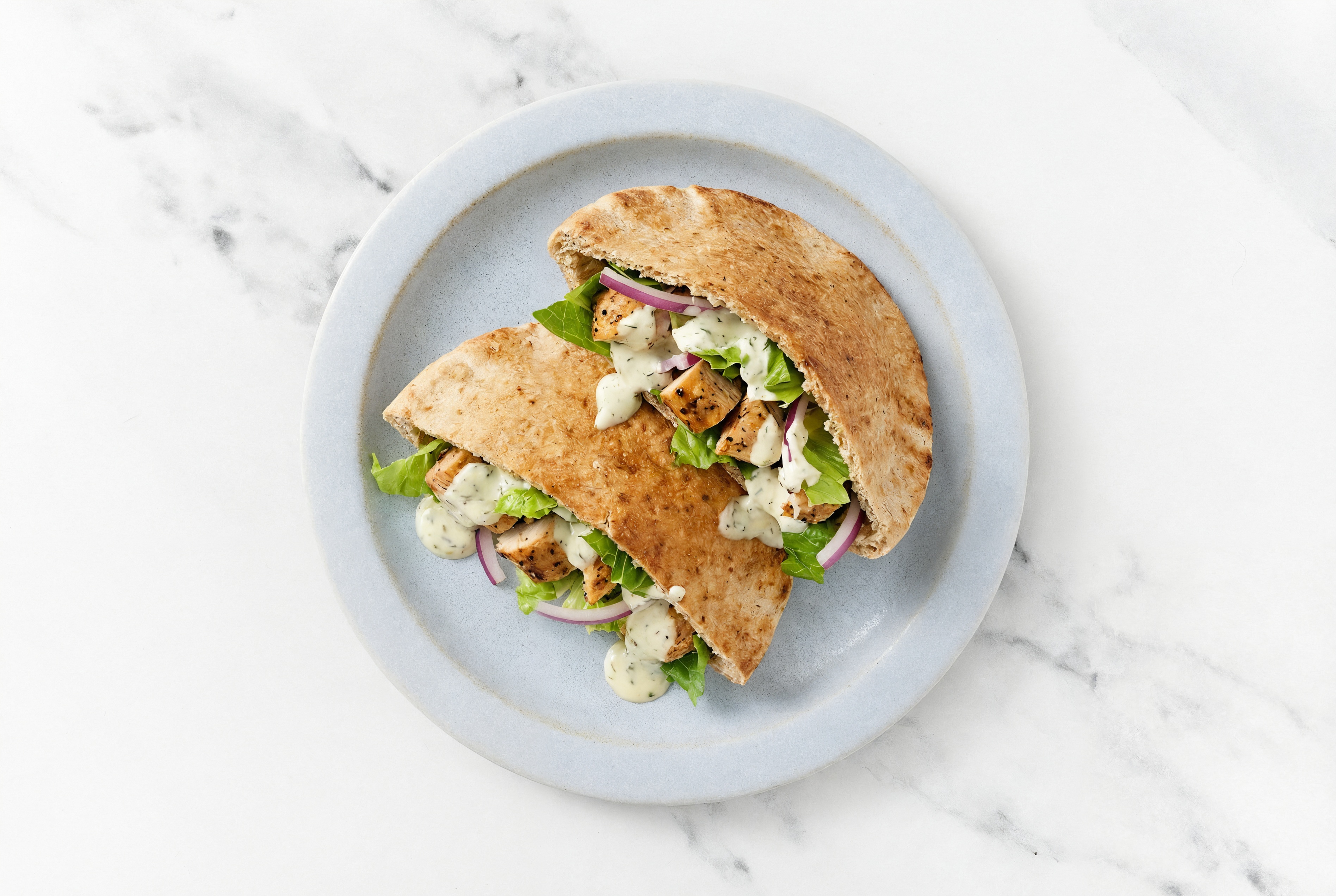 Dill Turkey Tenderloin Whole Grain Pita Pockets
