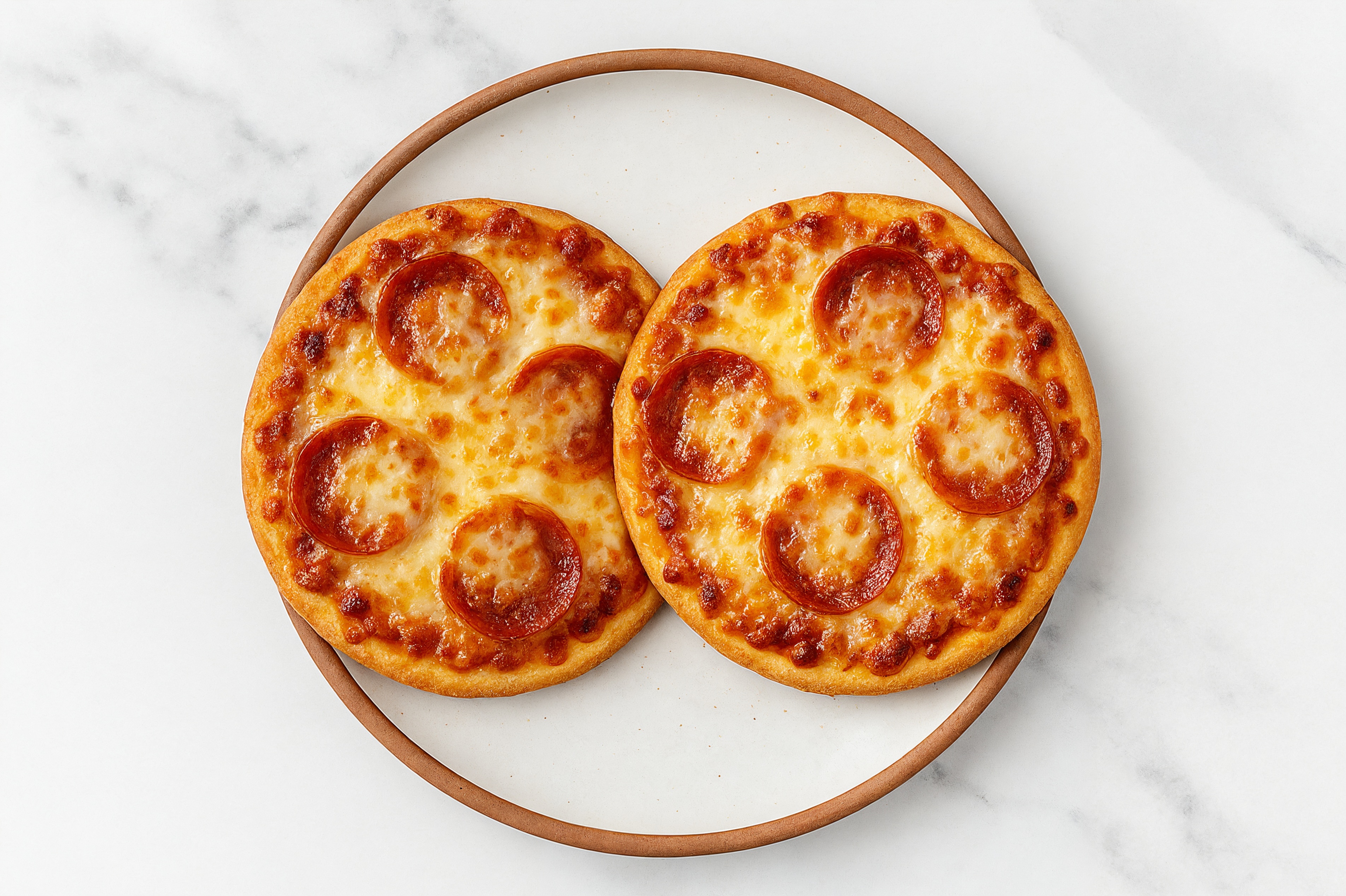 Pepperoni White Gluten-Free Pizza Crusts