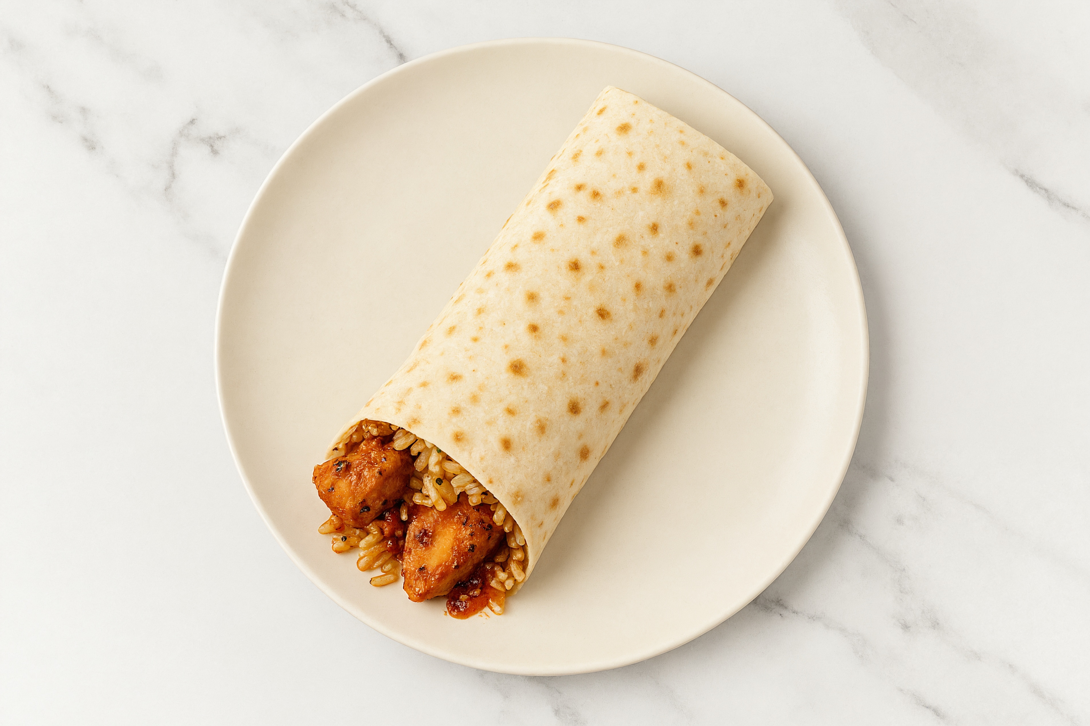 Chili Crisp Rotisserie Chicken Wrap