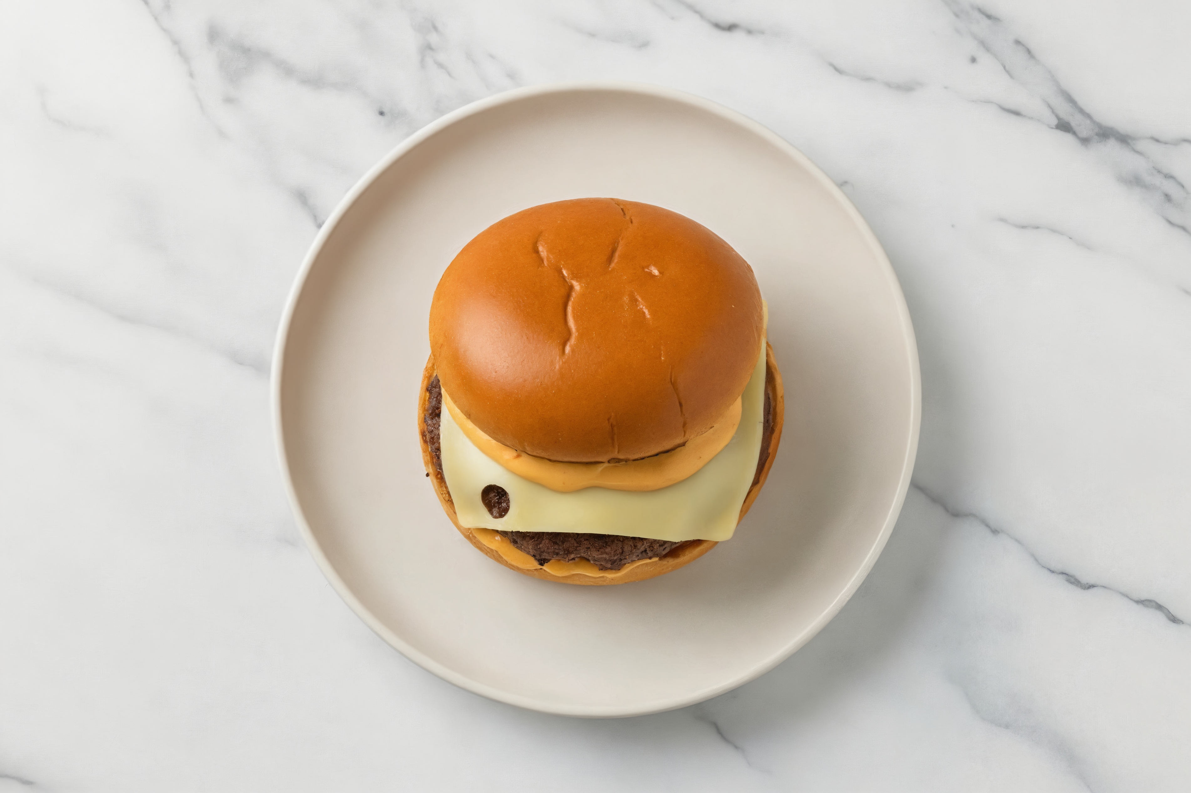 Swiss Tavern Beef Burger on GF Bun with Special Sauce