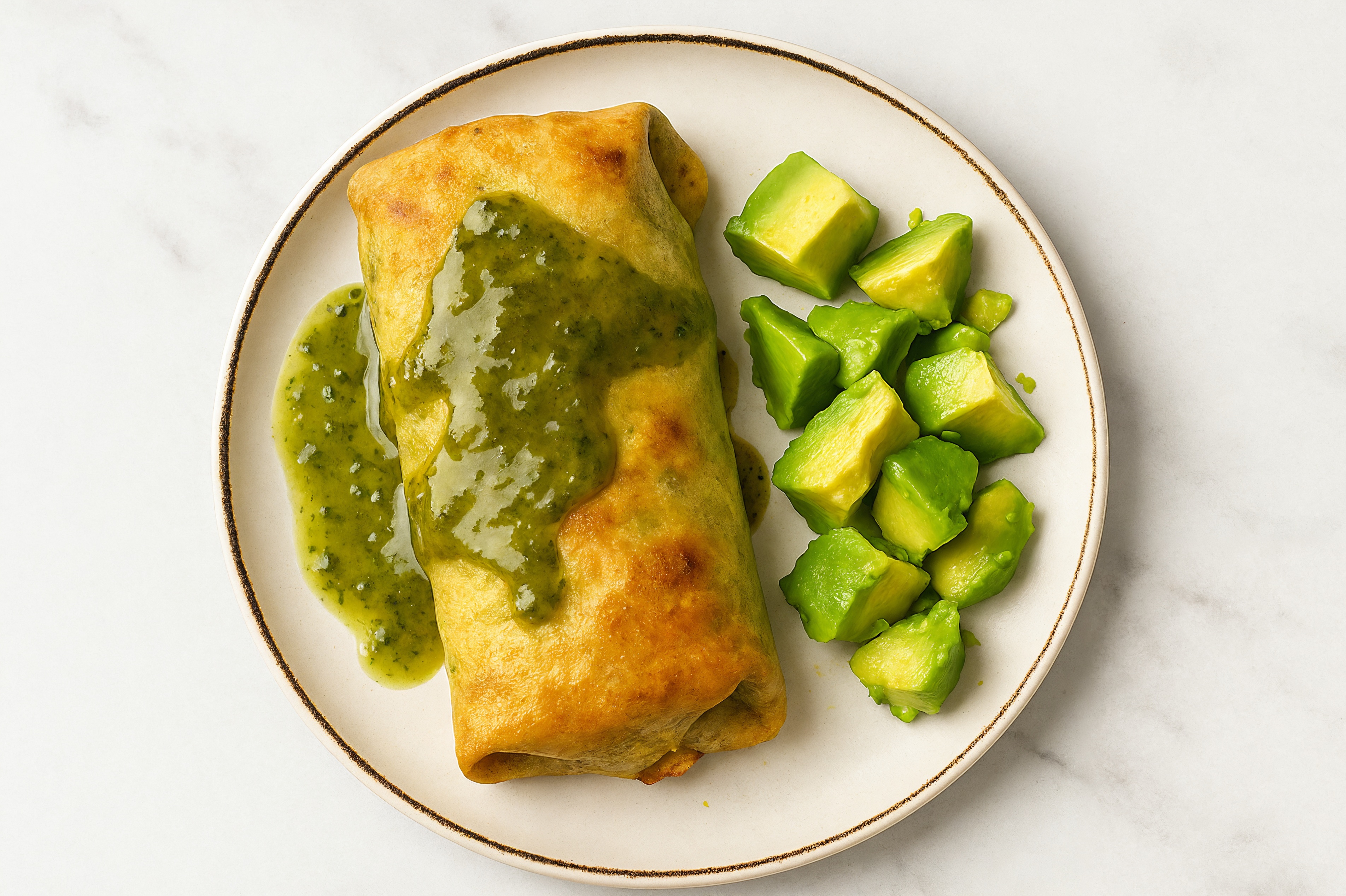 Zesty Verde Chicken + Cheese Chimichangas with Shredded Sharp Cheddar Cheese