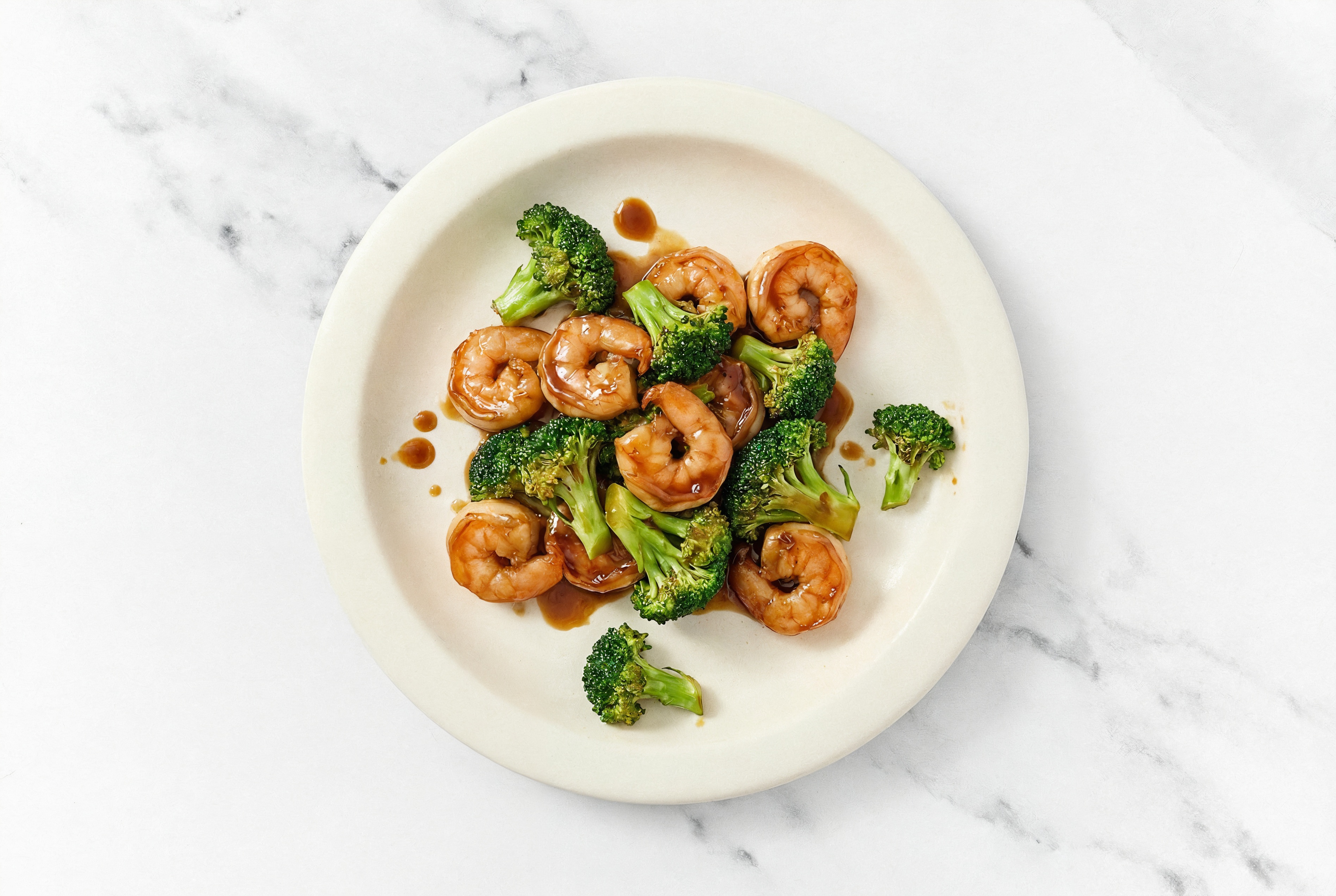 Teriyaki Shrimp + Broccoli