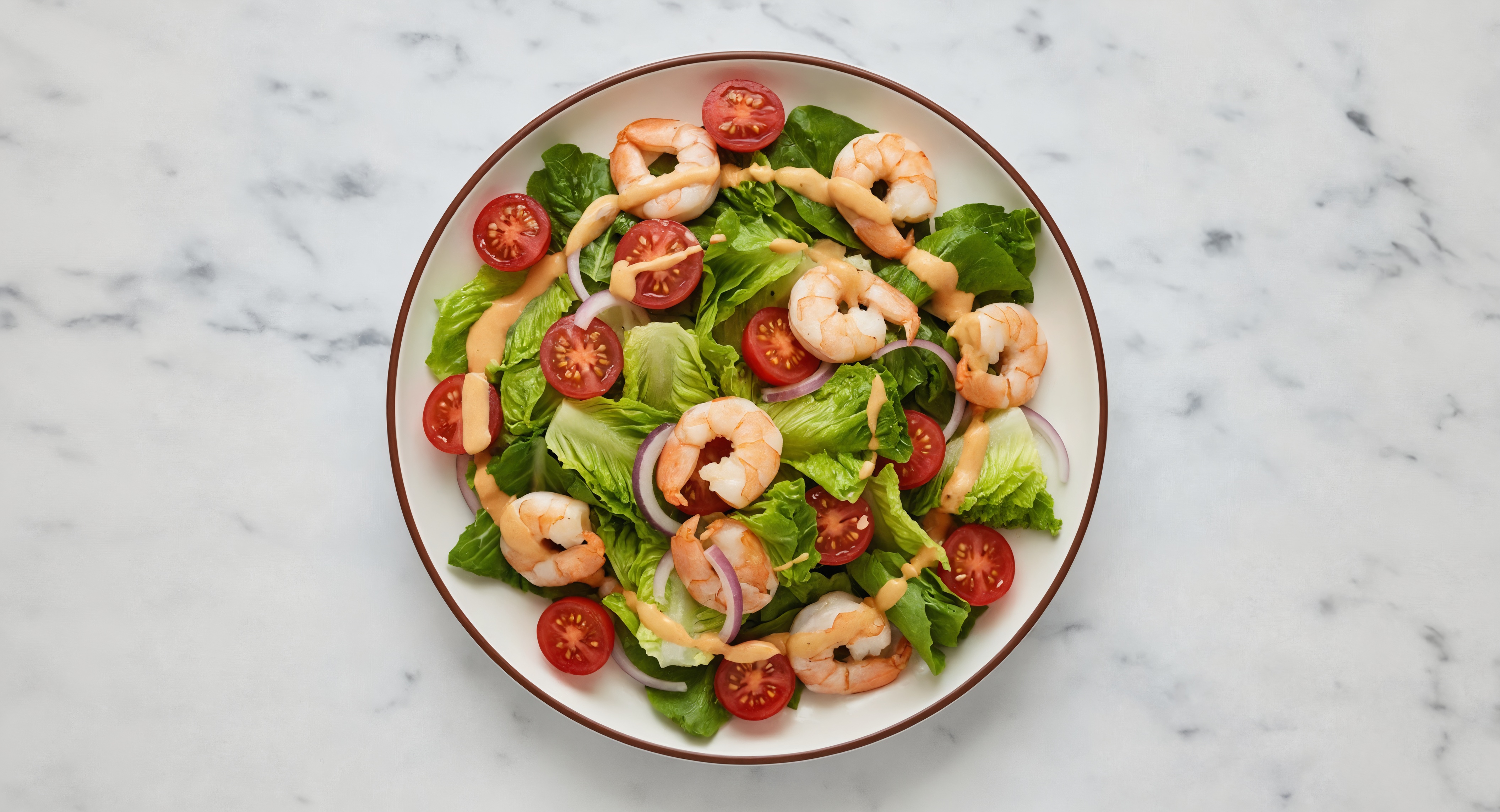 Creamy Wild Medium Cooked Shrimp Salad