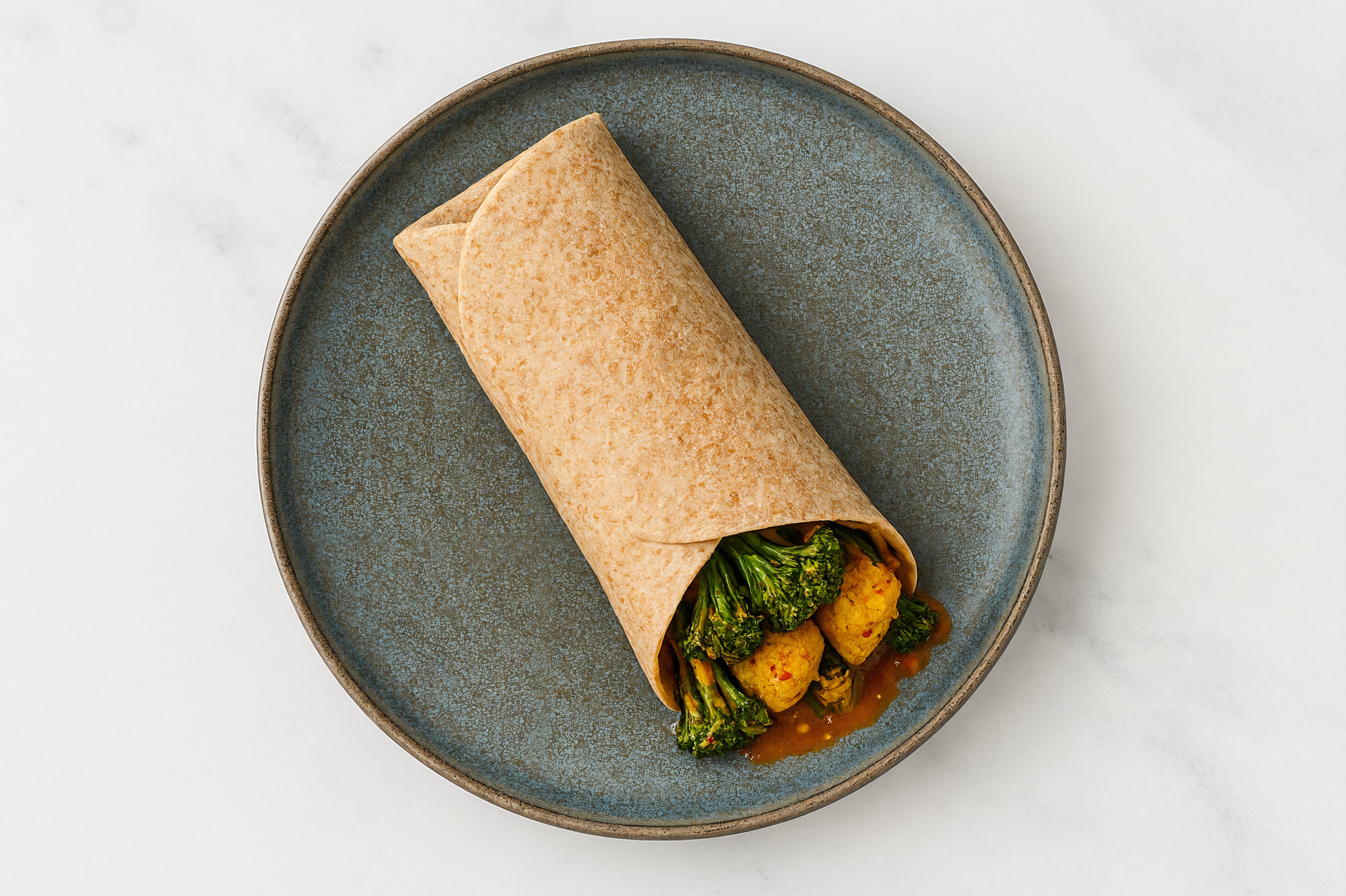 Sesame Ginger Tofu 'n Broccoli Wrap