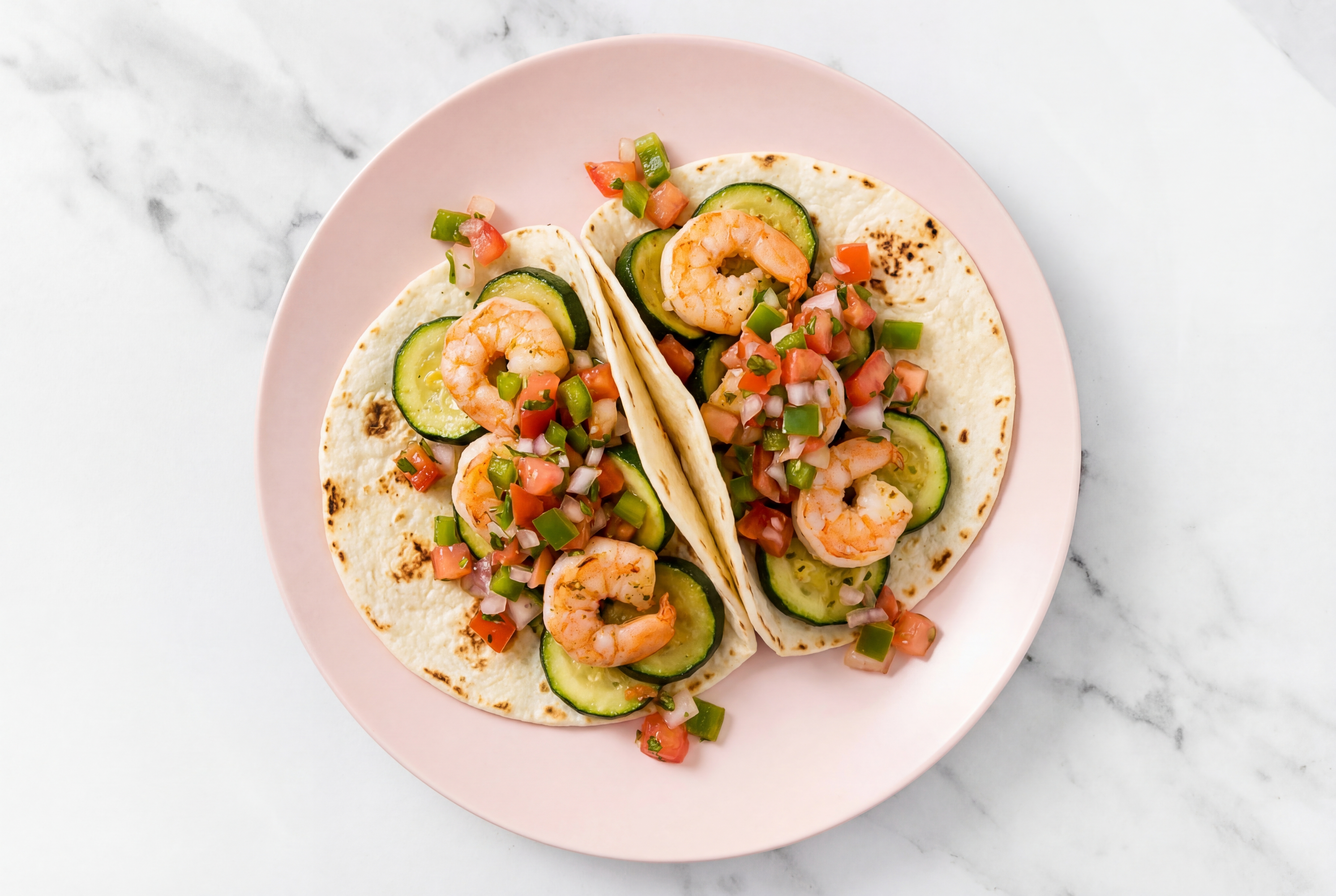 Garden Summertime Salsa Gulf Shrimp XL Tacos