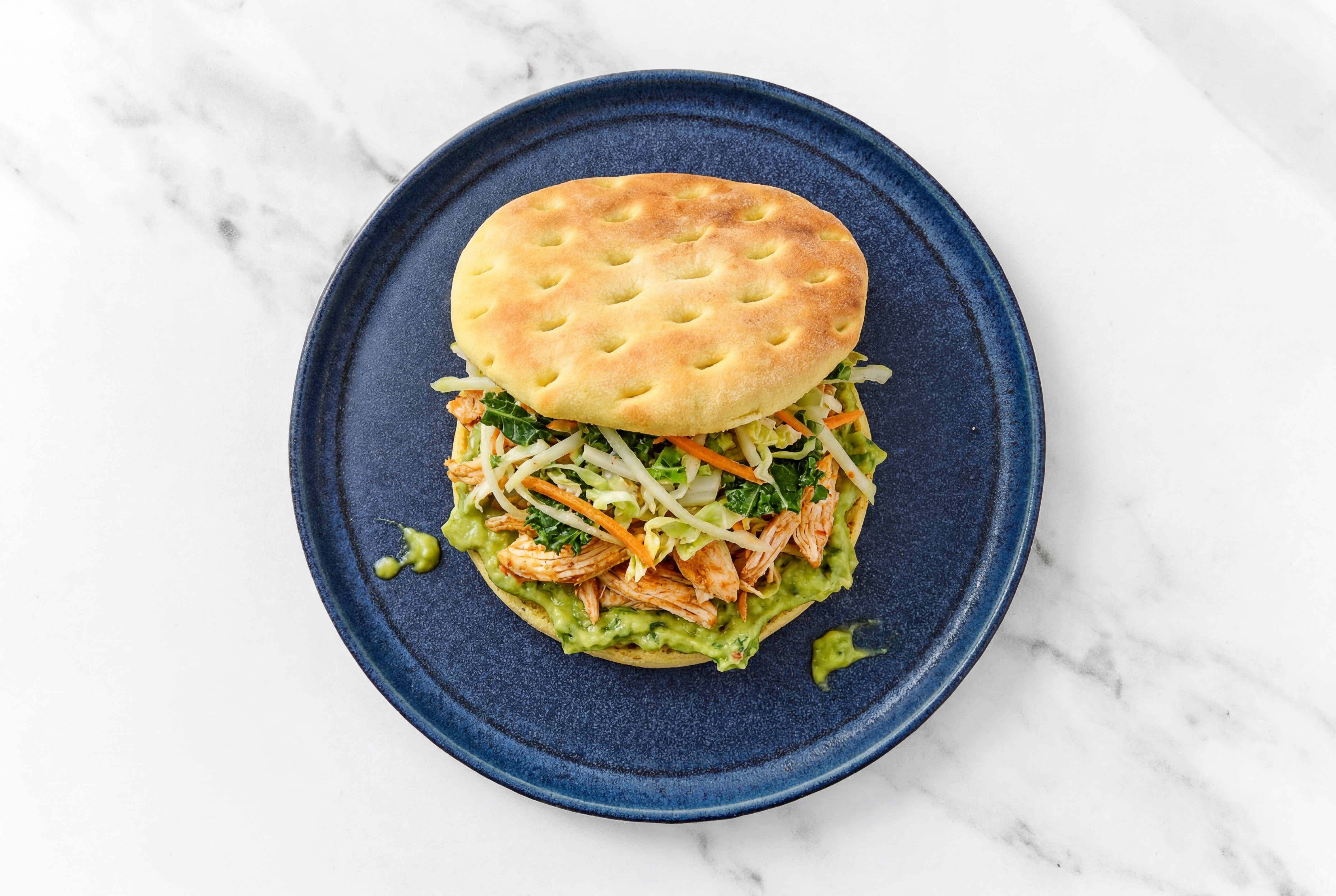 Chile Limon Chicken 'n Guac Sandwich
