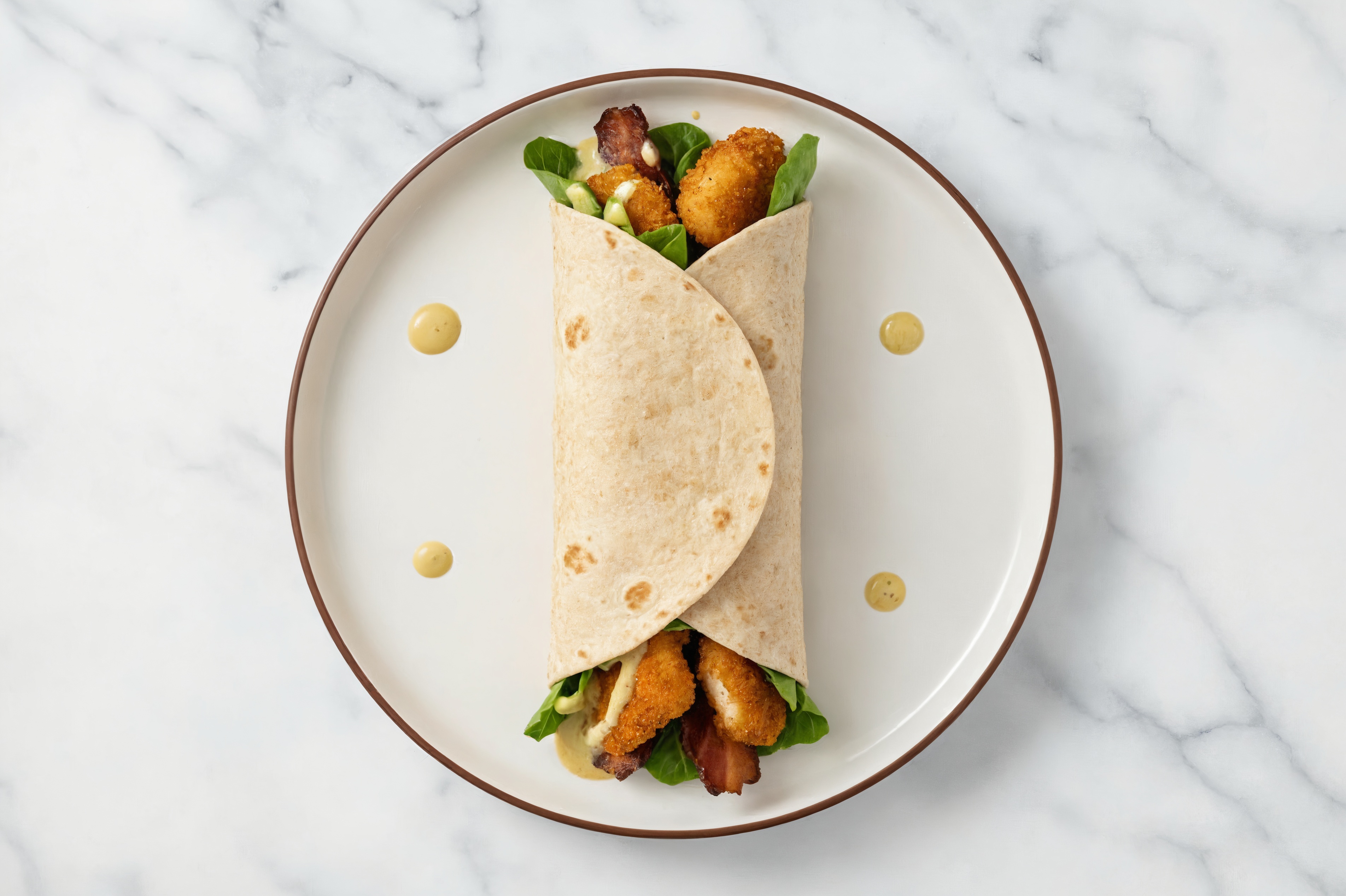 Chicken MyBacon Caesar Wrap