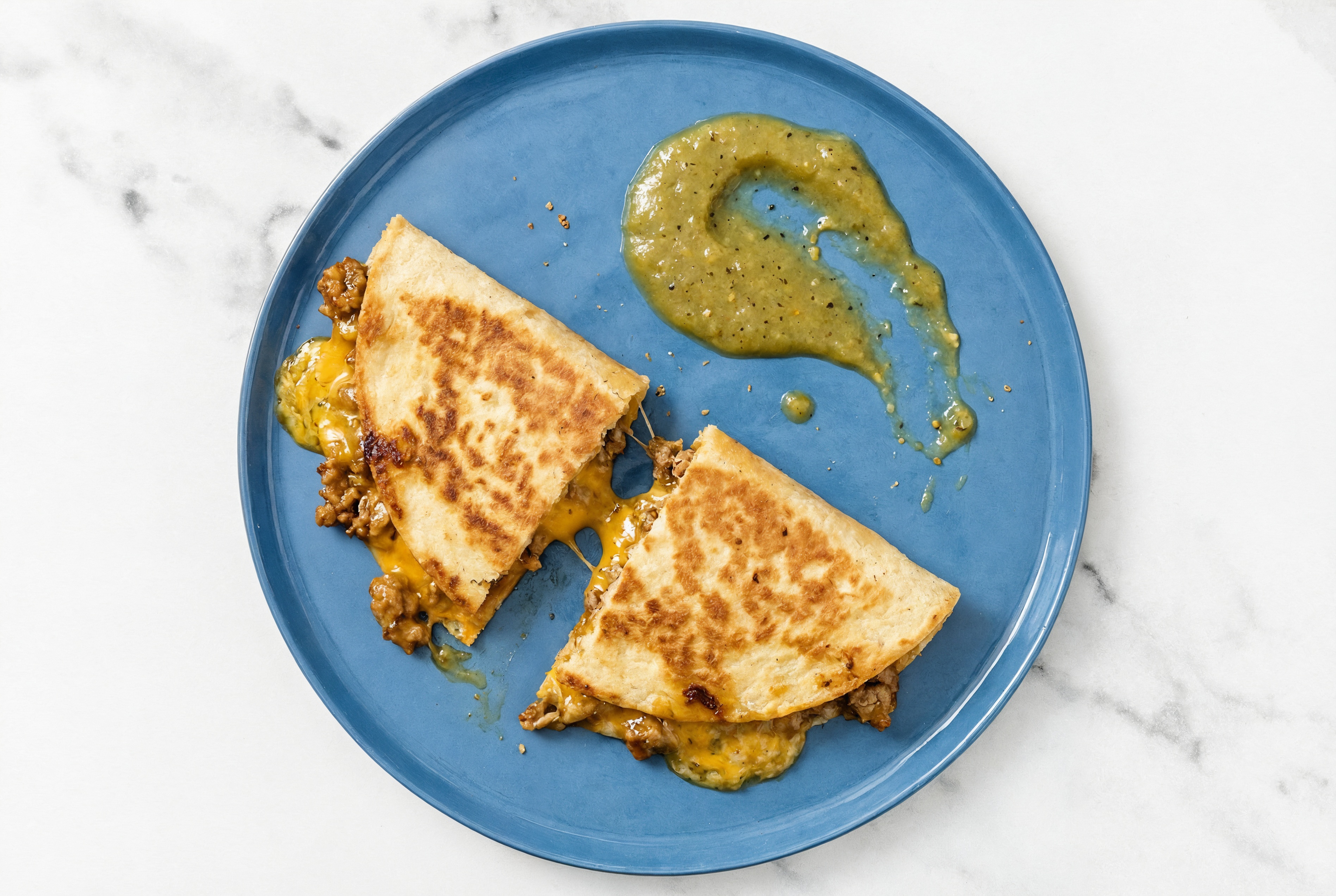 Spicy Turkey Quesadillas
