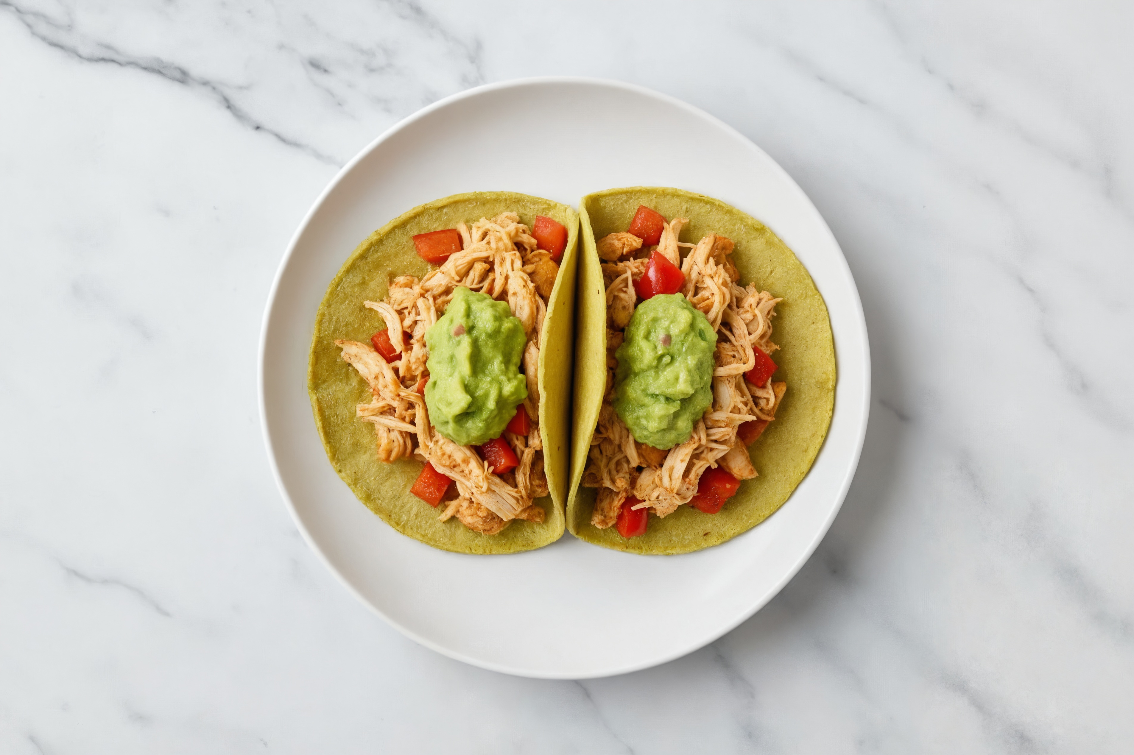 Vibrant Classic Chile Limon Chicken Tacos with Red Bell Pepper