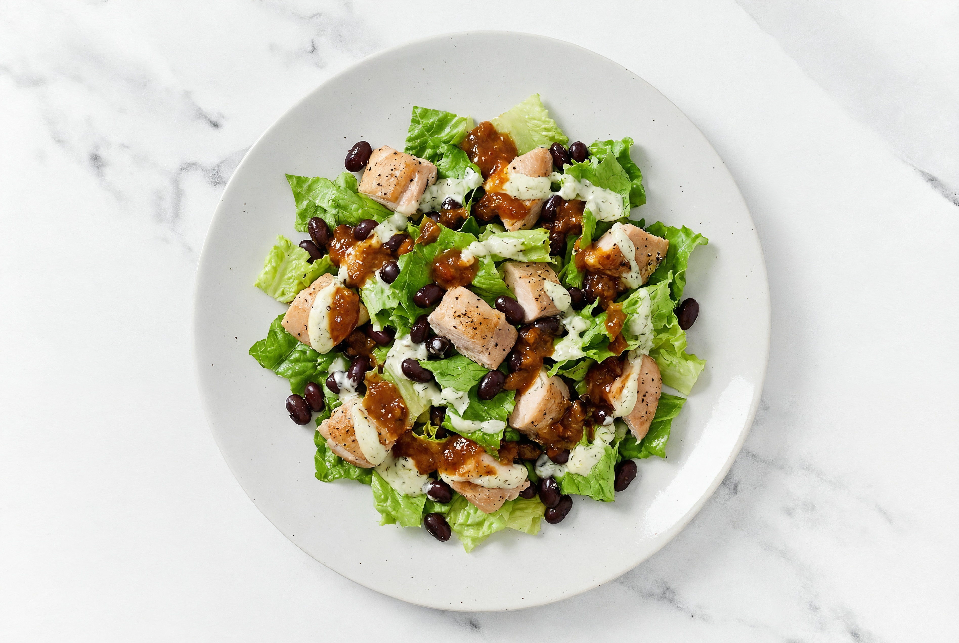 Dill Vindaloo Chicken + Black Bean Salad
