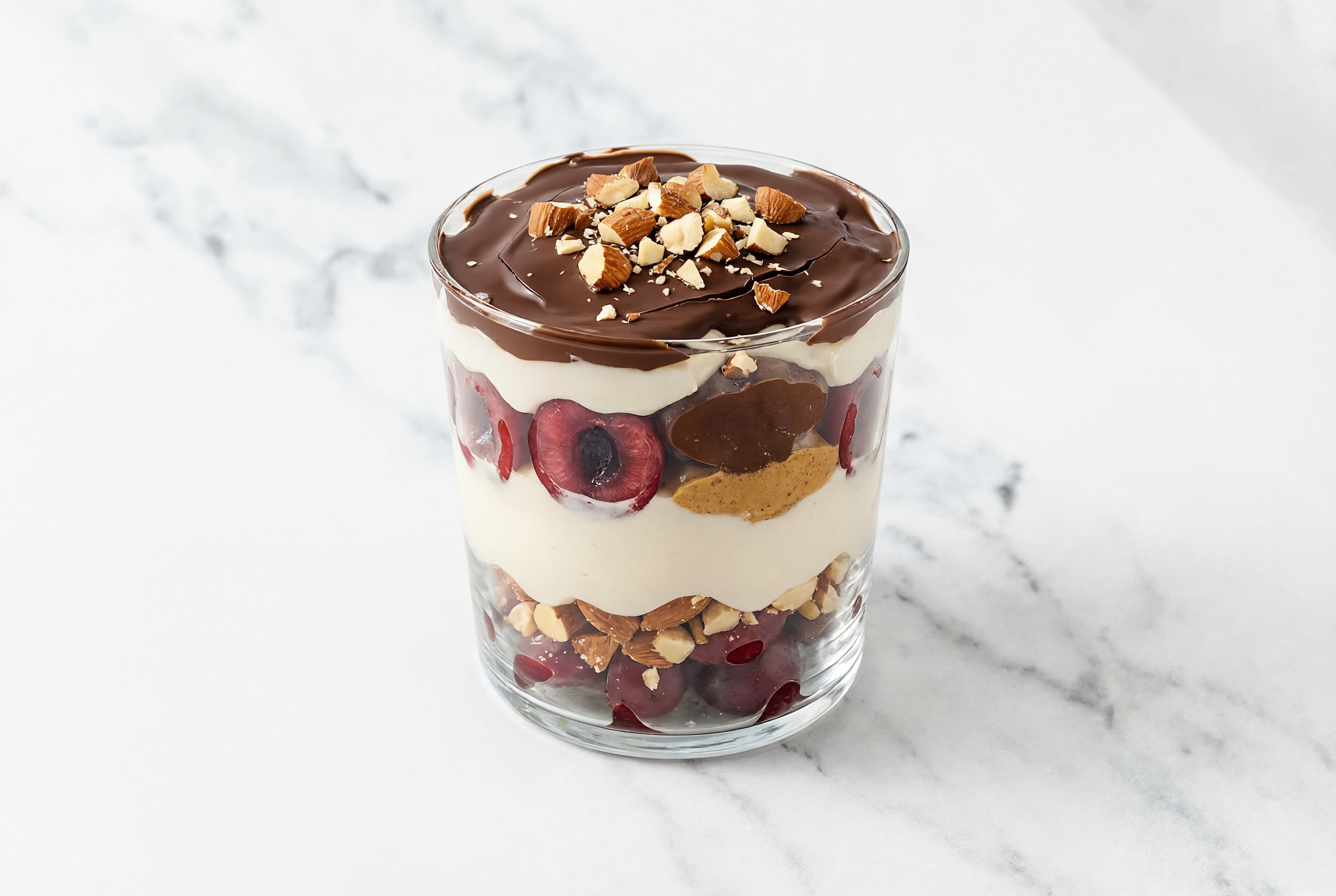 Chocolate Cherry Almond Magic Shell