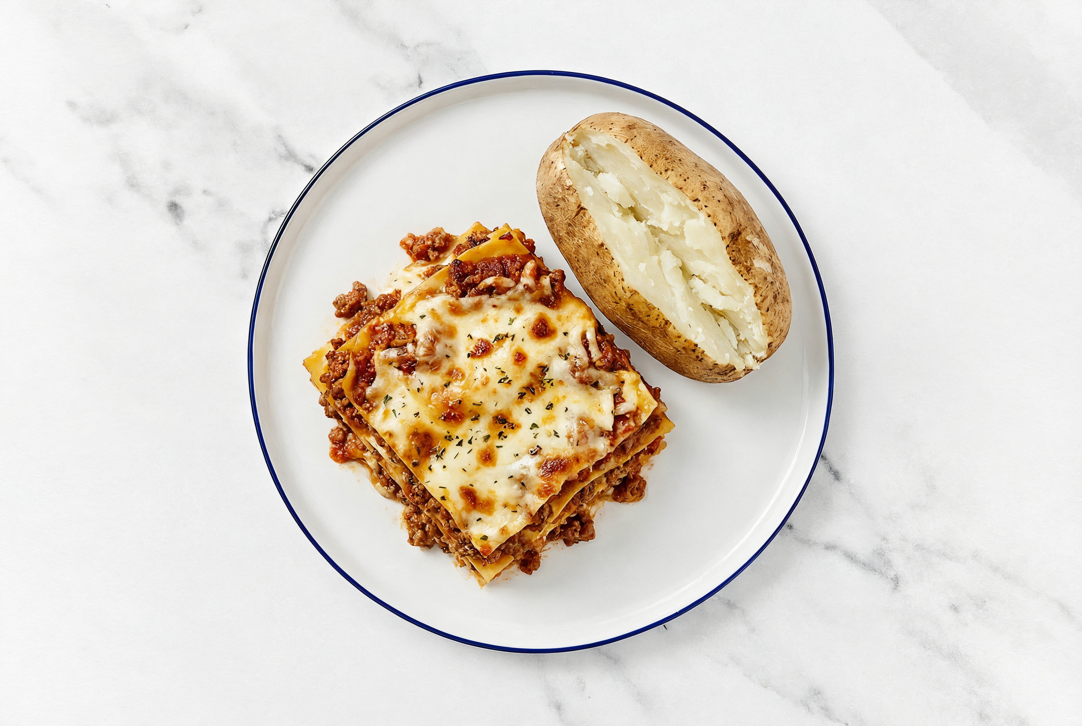 Lasagna Bolognese with Russet Potato