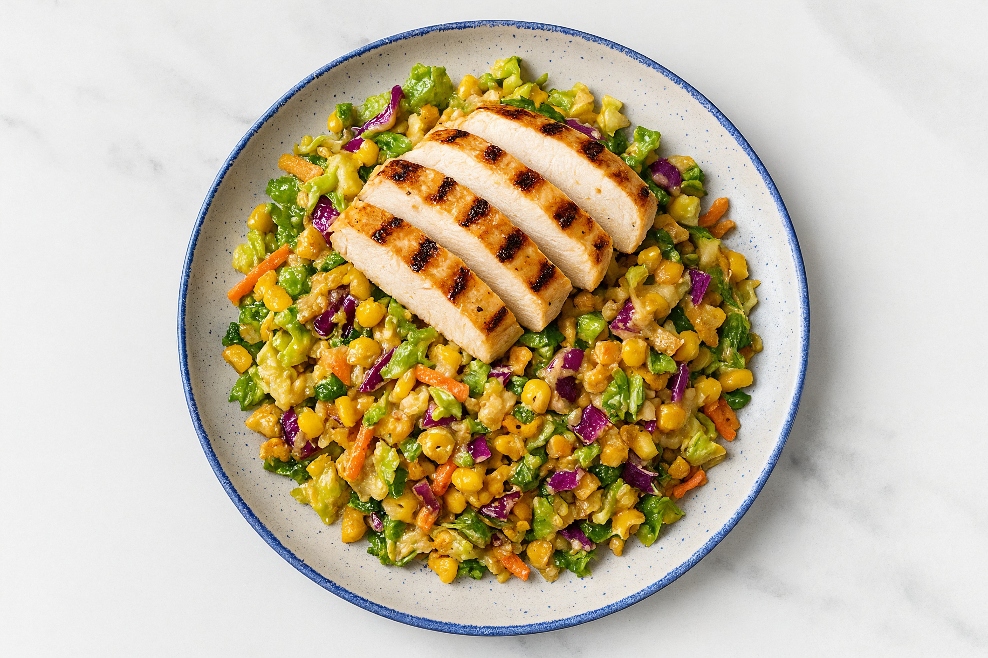 Street Corn Seasoned Grilled Chicken Breast Chopped Salad