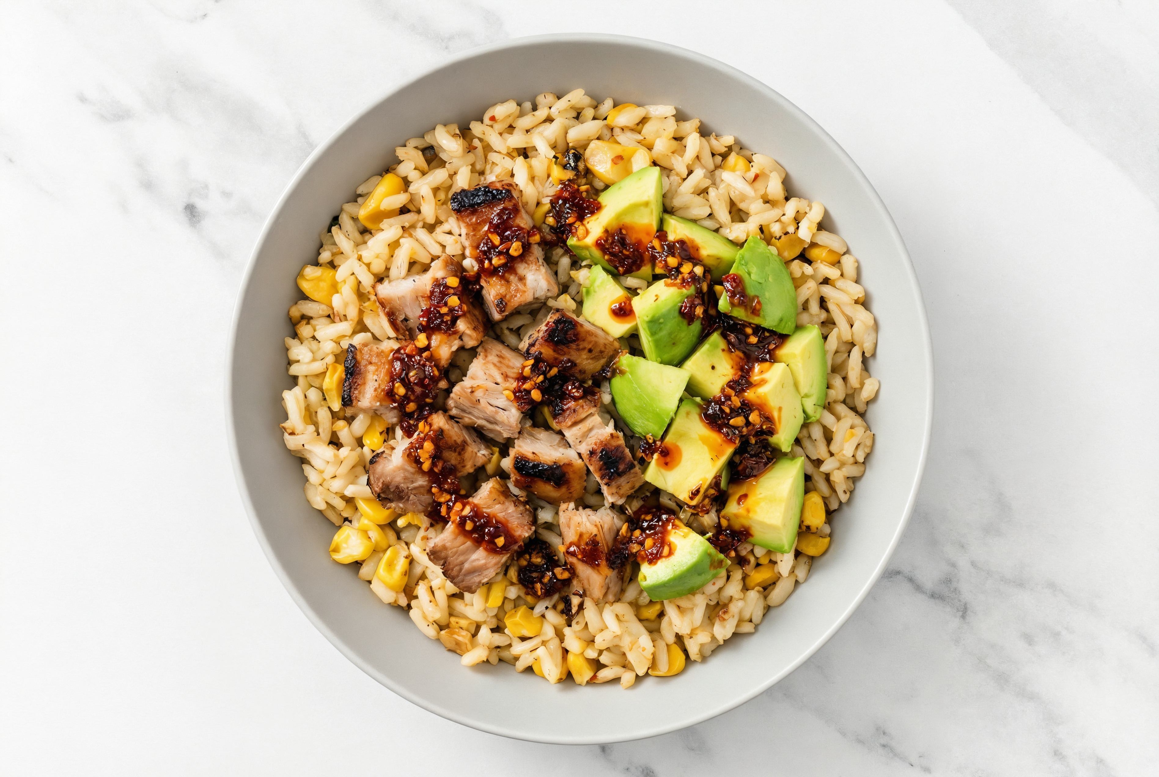 Chili Crisp Kahlua Luau Bowl