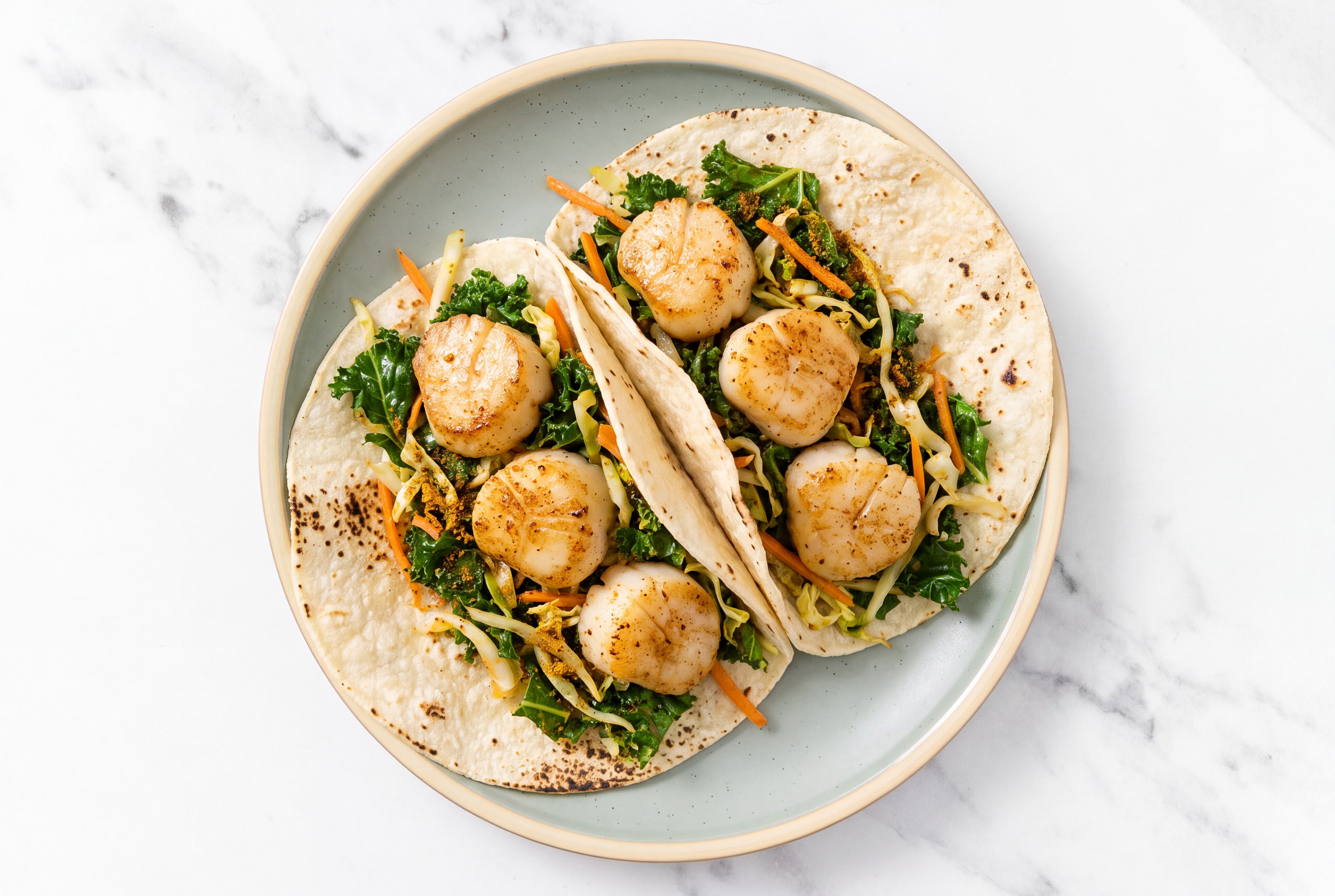 Super Seasoned Scallop Tacos