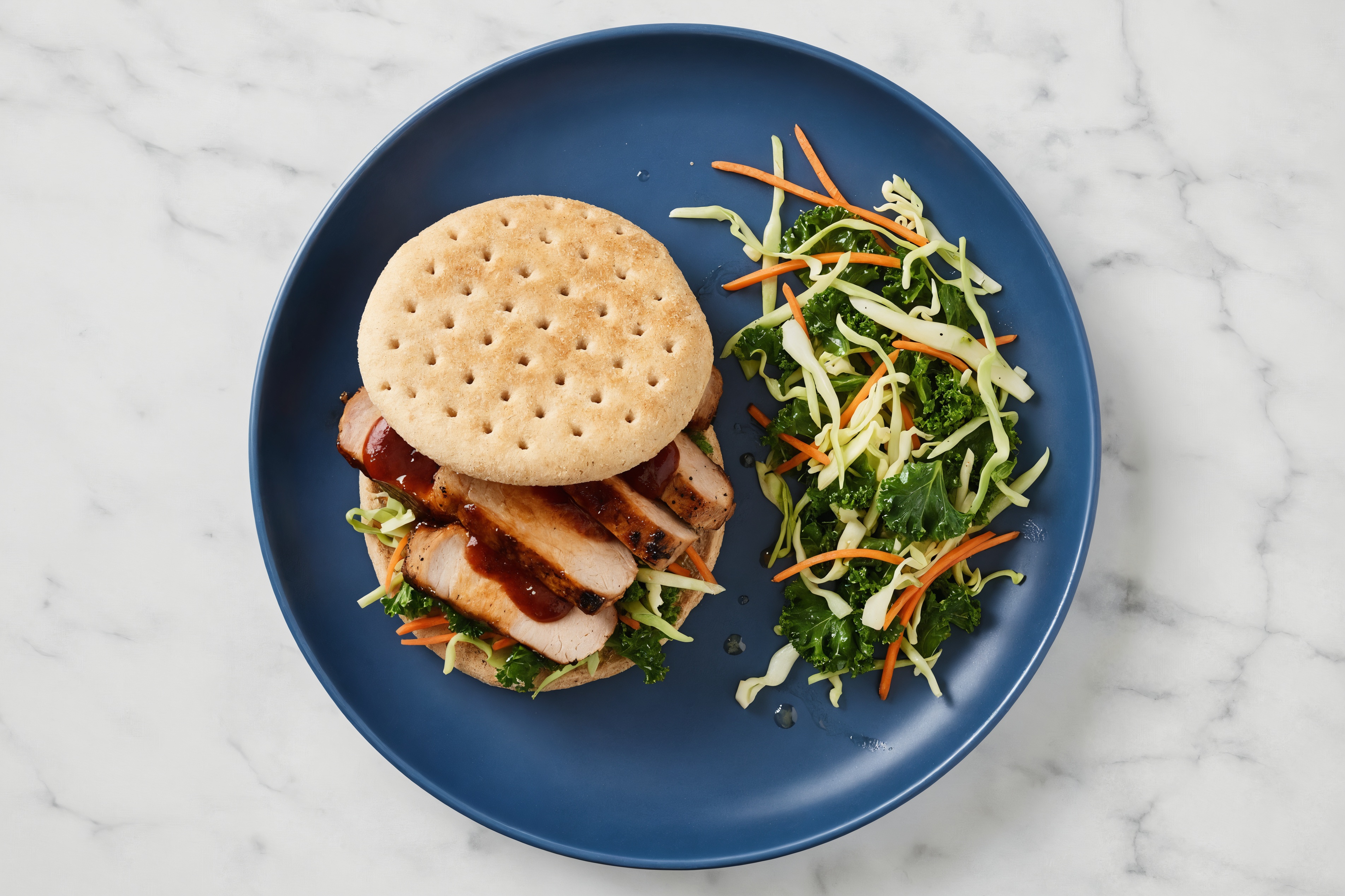 All-American BBQ Pork Tenderloin Sandwich with Original BBQ