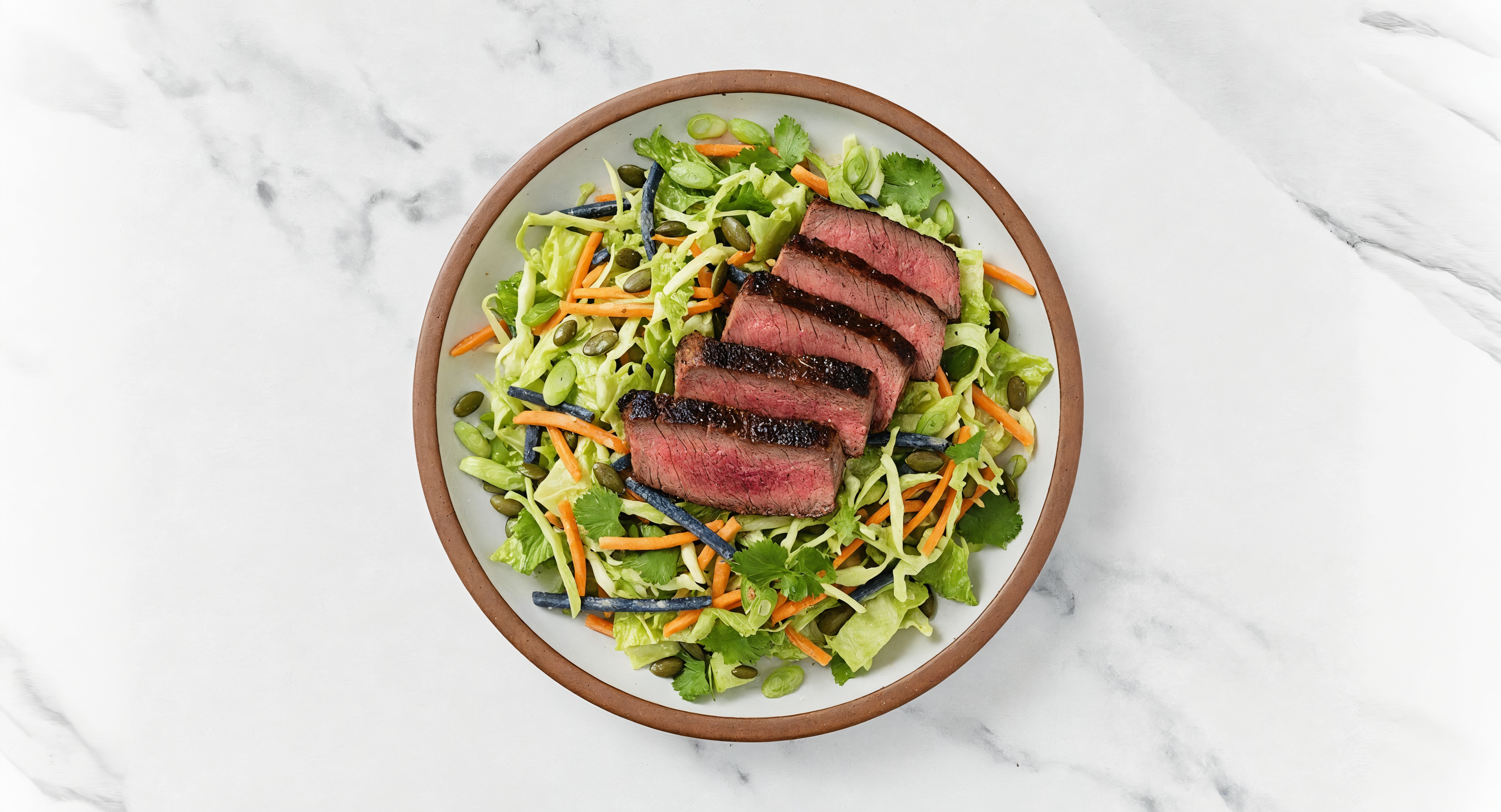 Wagyu Ribeye Steak Southwestern Chopped Salad