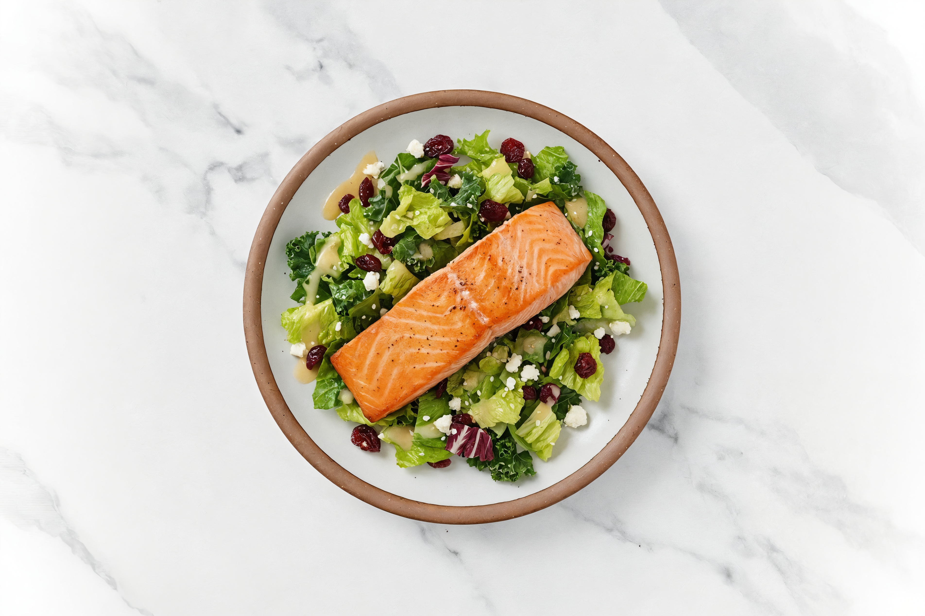 Salmon Honey Citrus Salad