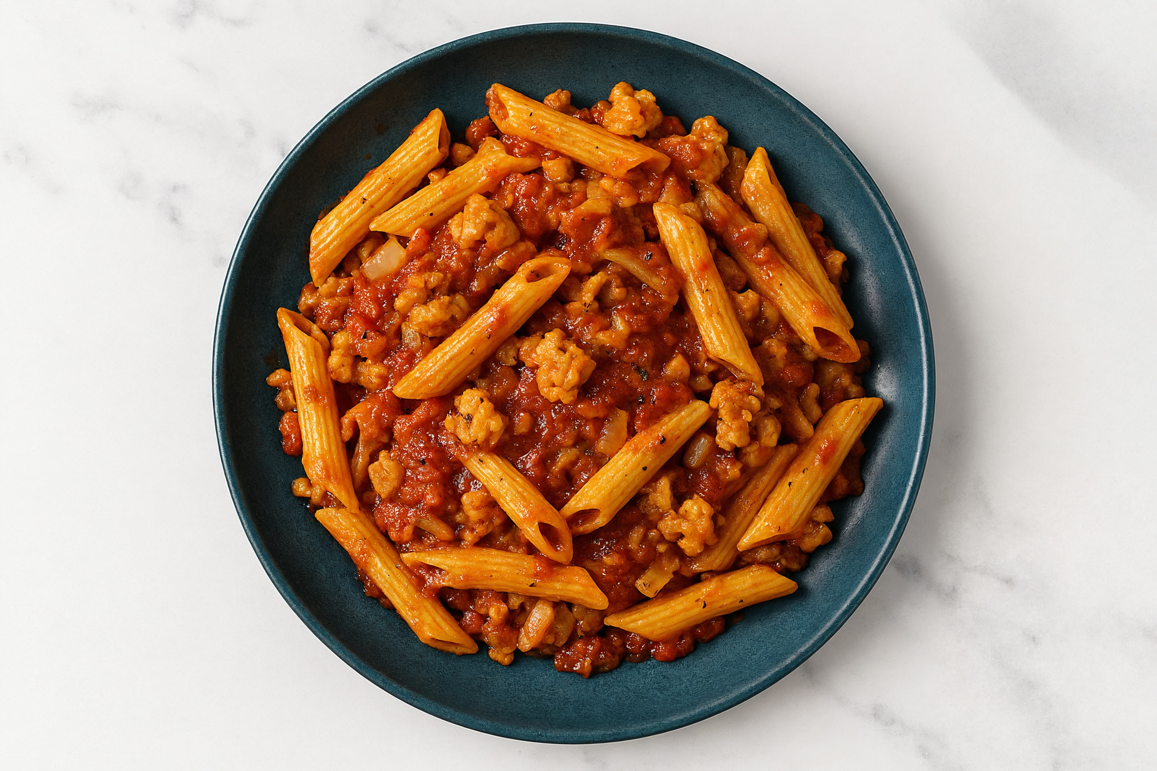 Tempeh GF Penne Bolognese