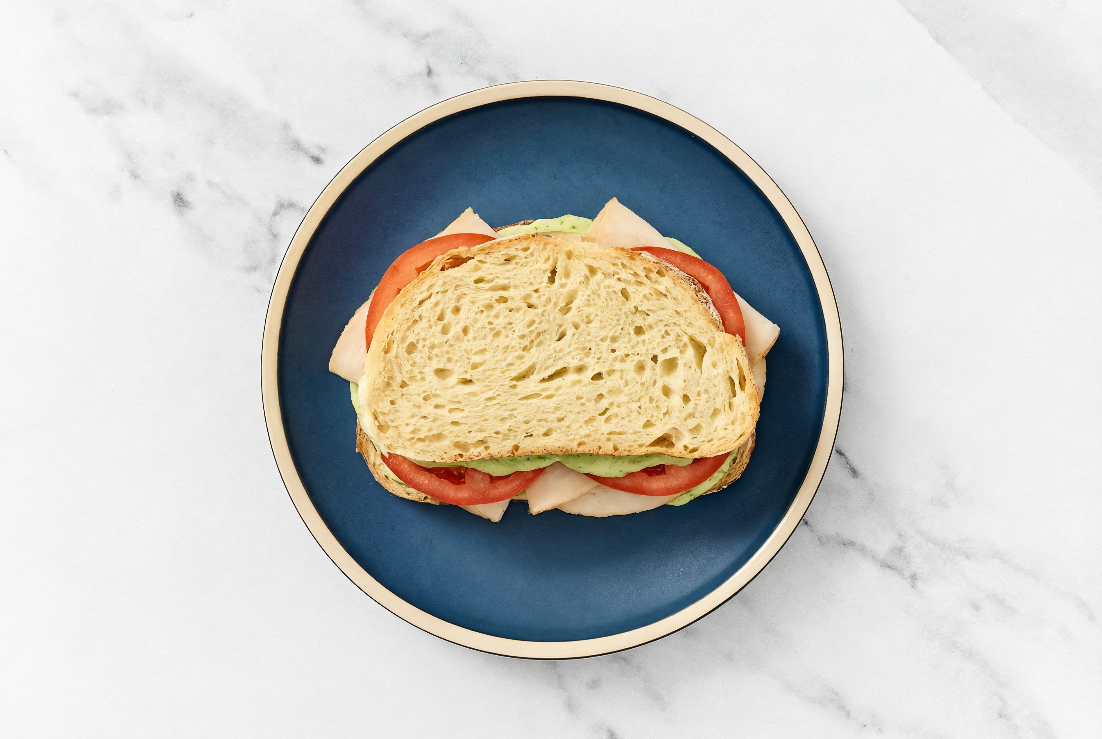 Herby Pesto Chicken on Multigrain