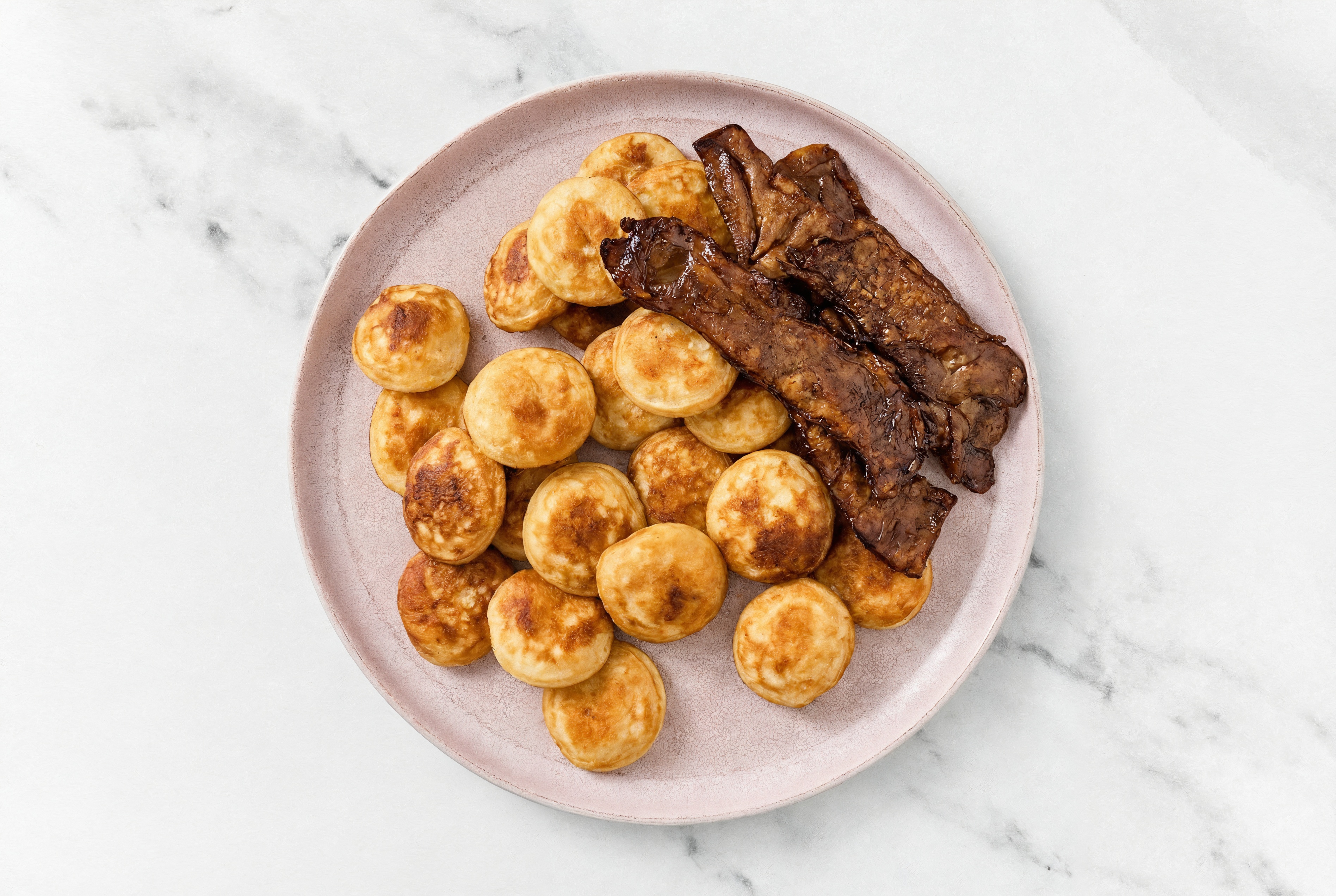 Bite-Sized Pancakes + Crispy MyBacon