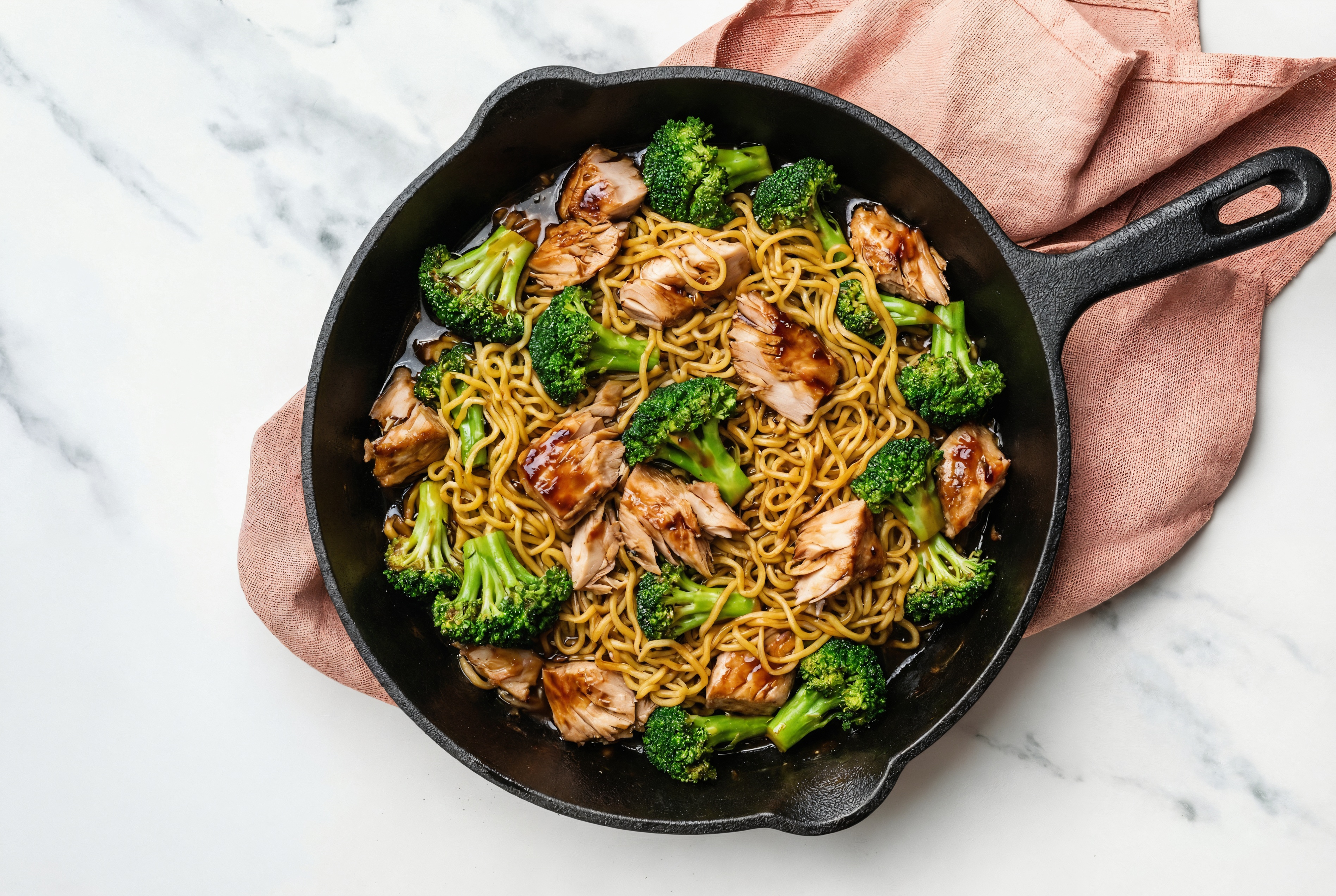 Teriyaki Albacore Tuna Ramen Noodles