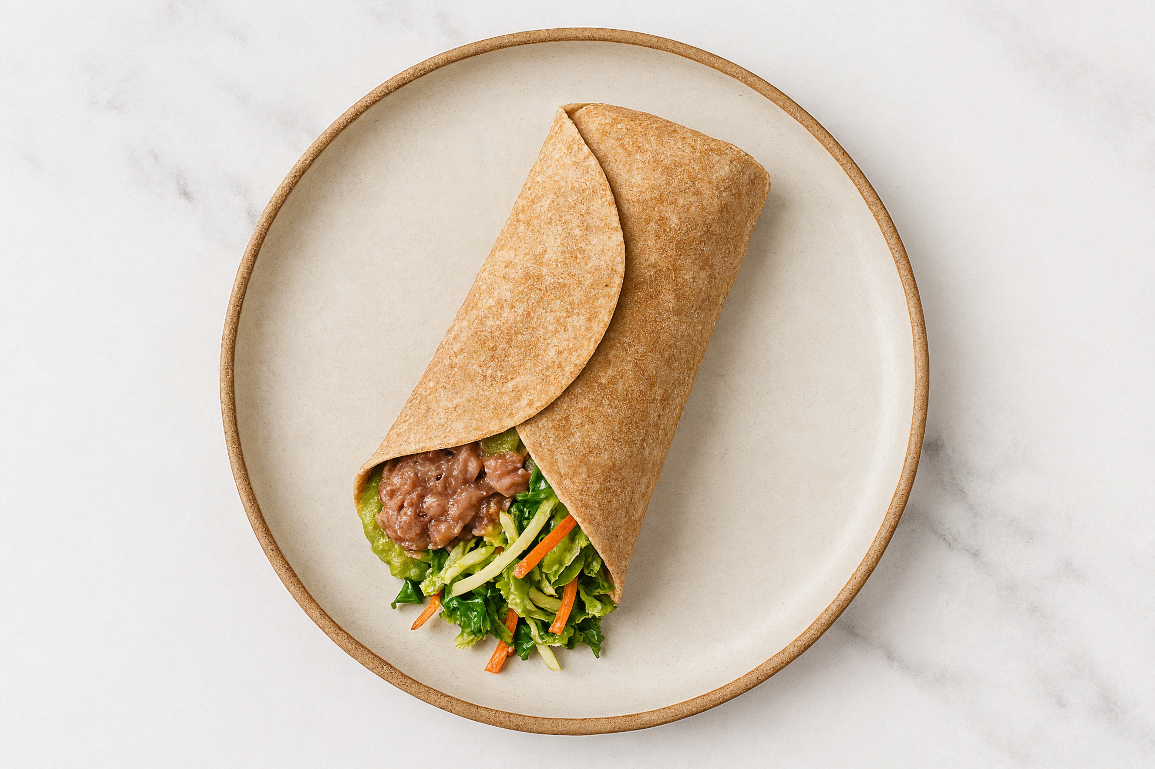 Whole Grain Red Bean + Superblend Wrap