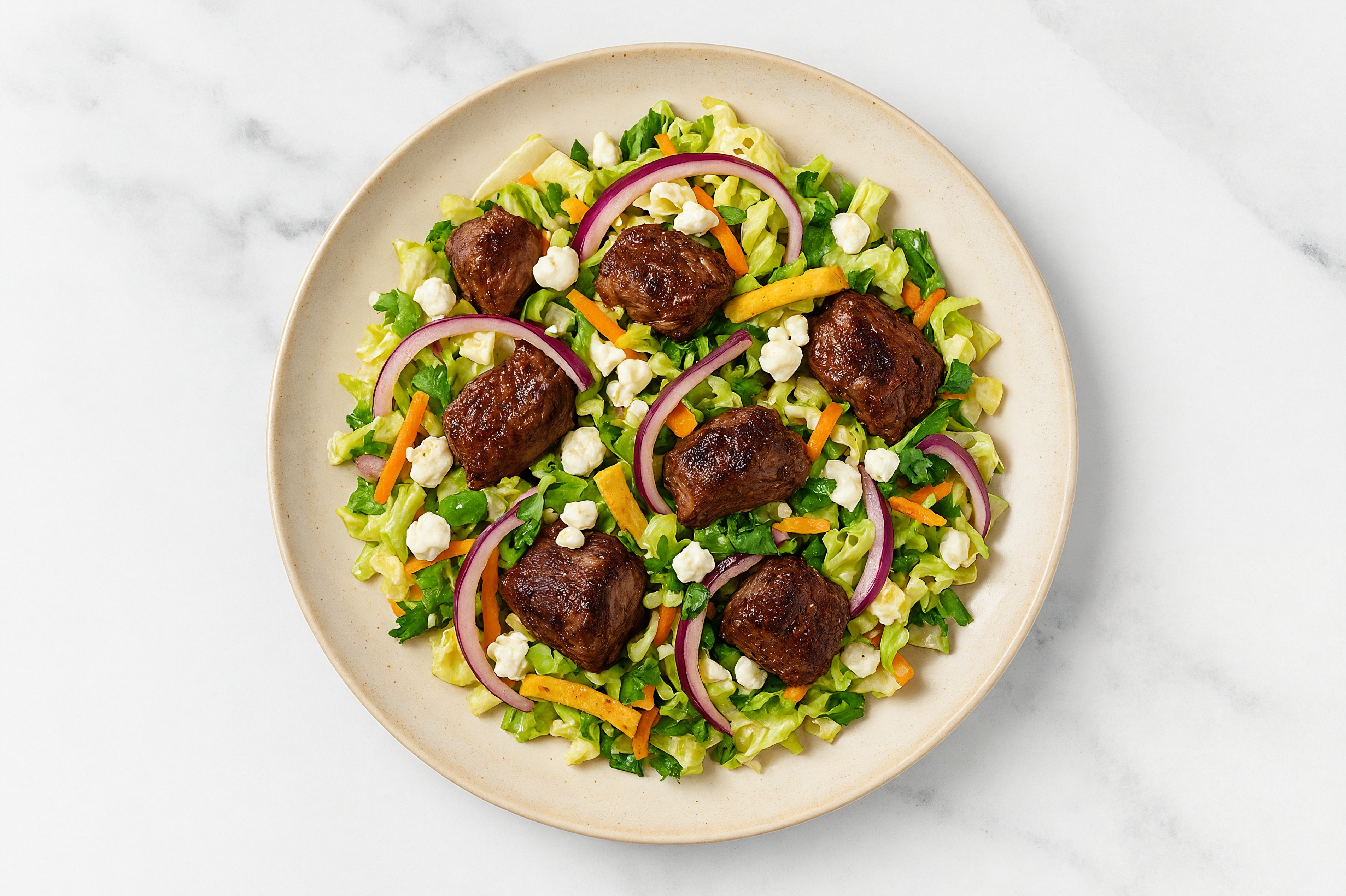 Creamy Southwestern Lamb Salad