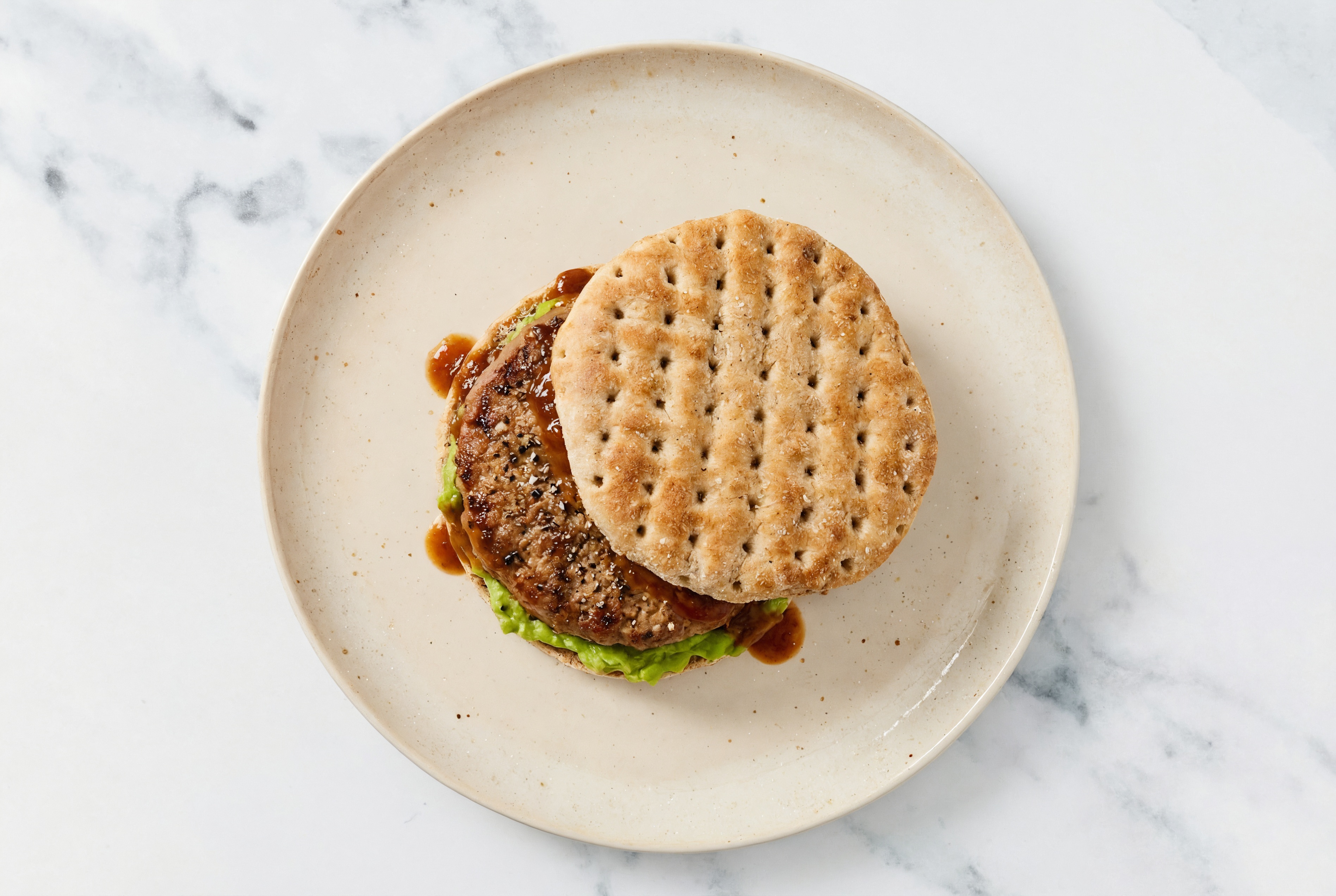 Bright Southwestern Beyond Guac Burger