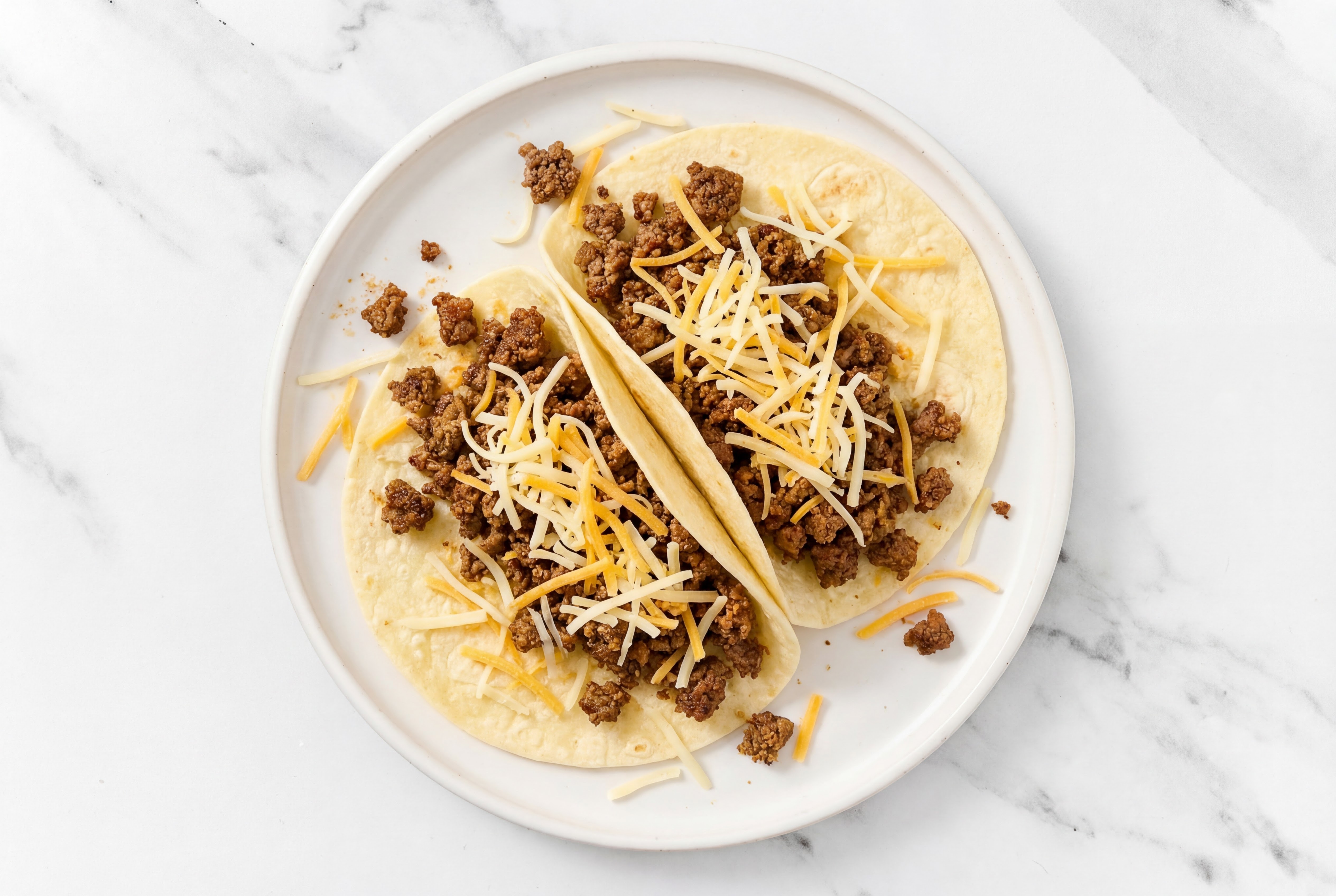 Cheesy Ground Wagyu Beef Fiber Tacos