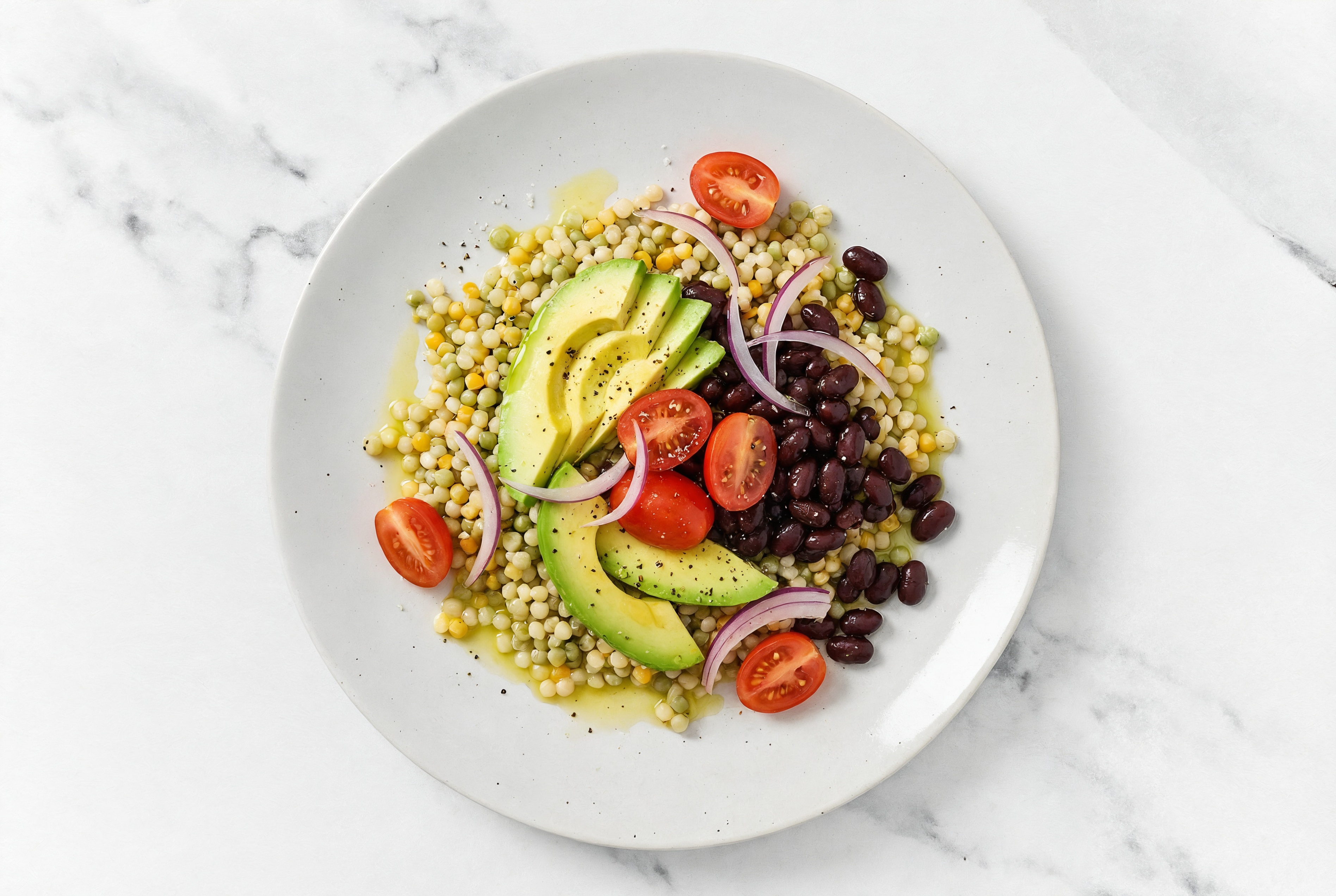 Mediterranean Black Bean Bowl