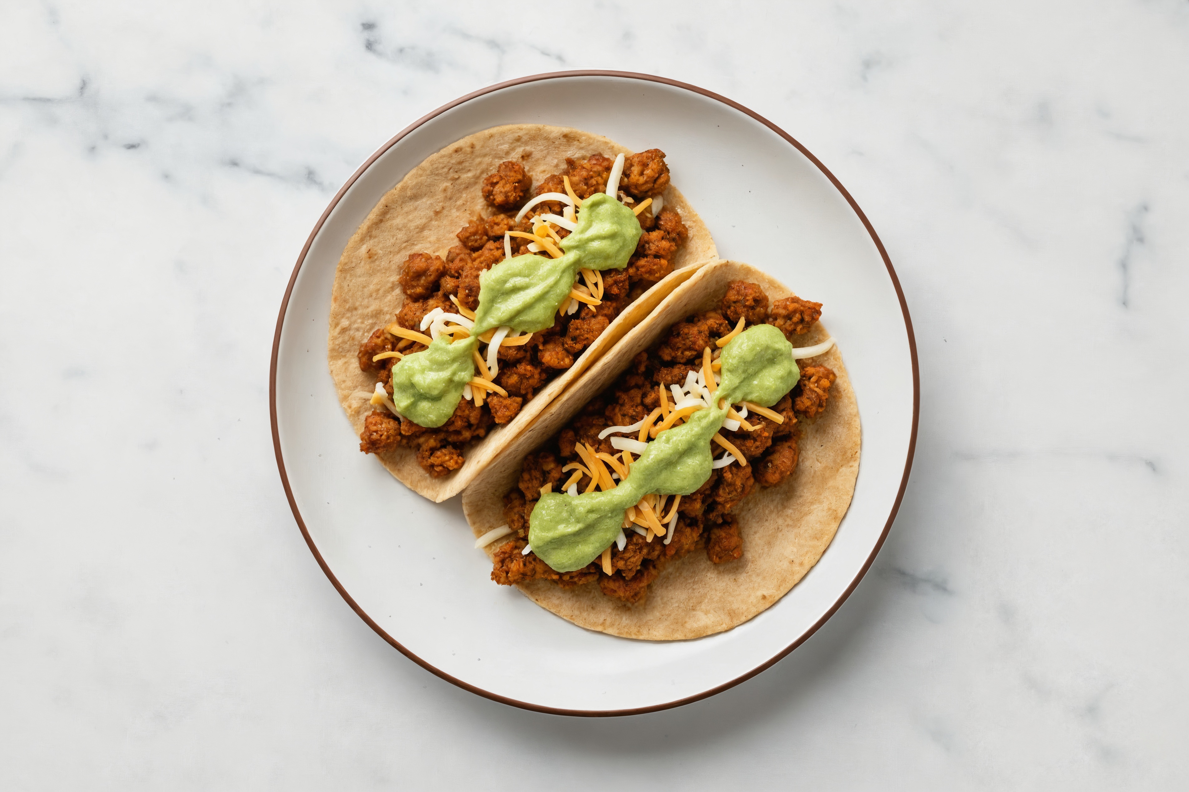 Pumfu + Avocado Tacos