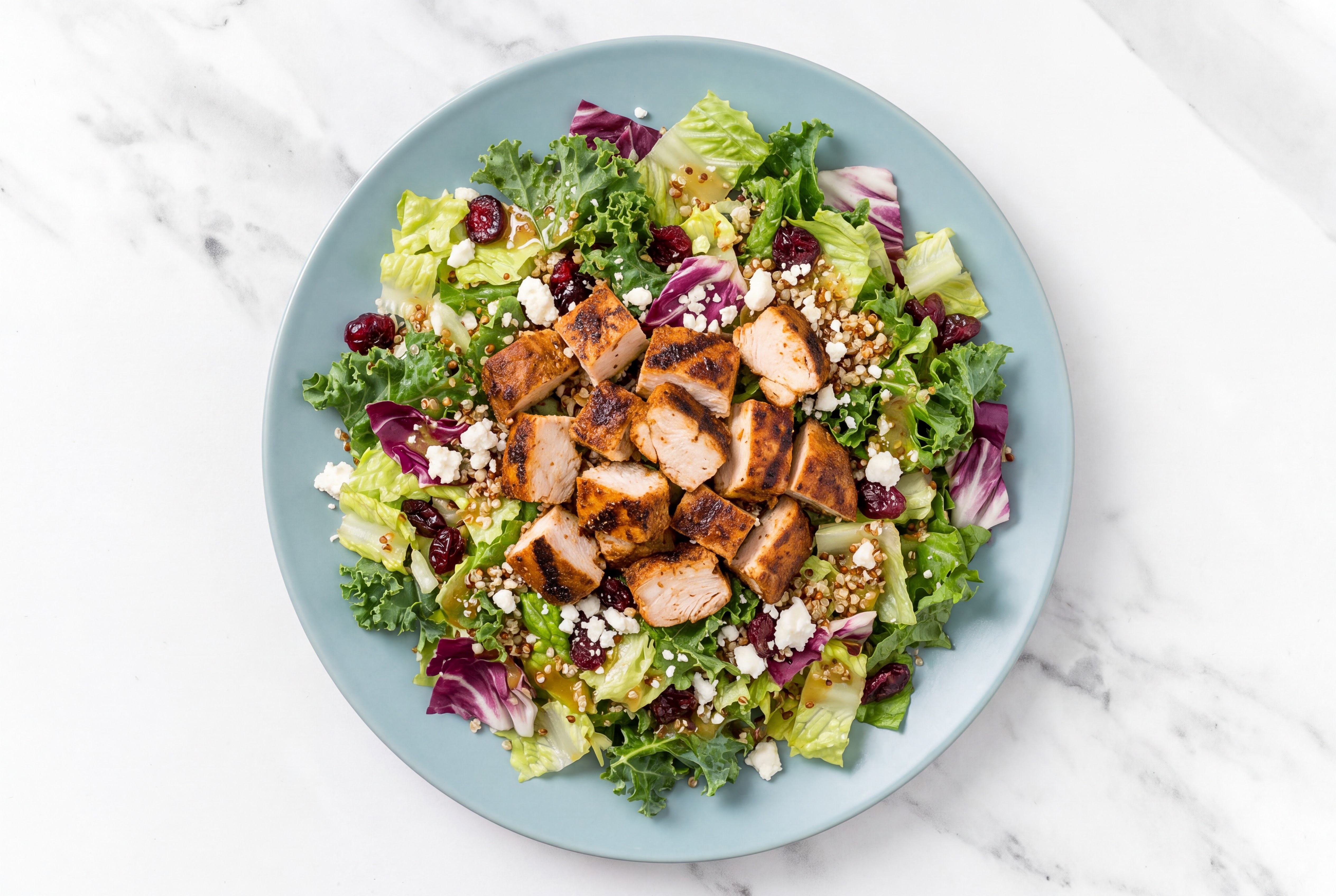 Blackened Chicken Citrus Chopped Salad