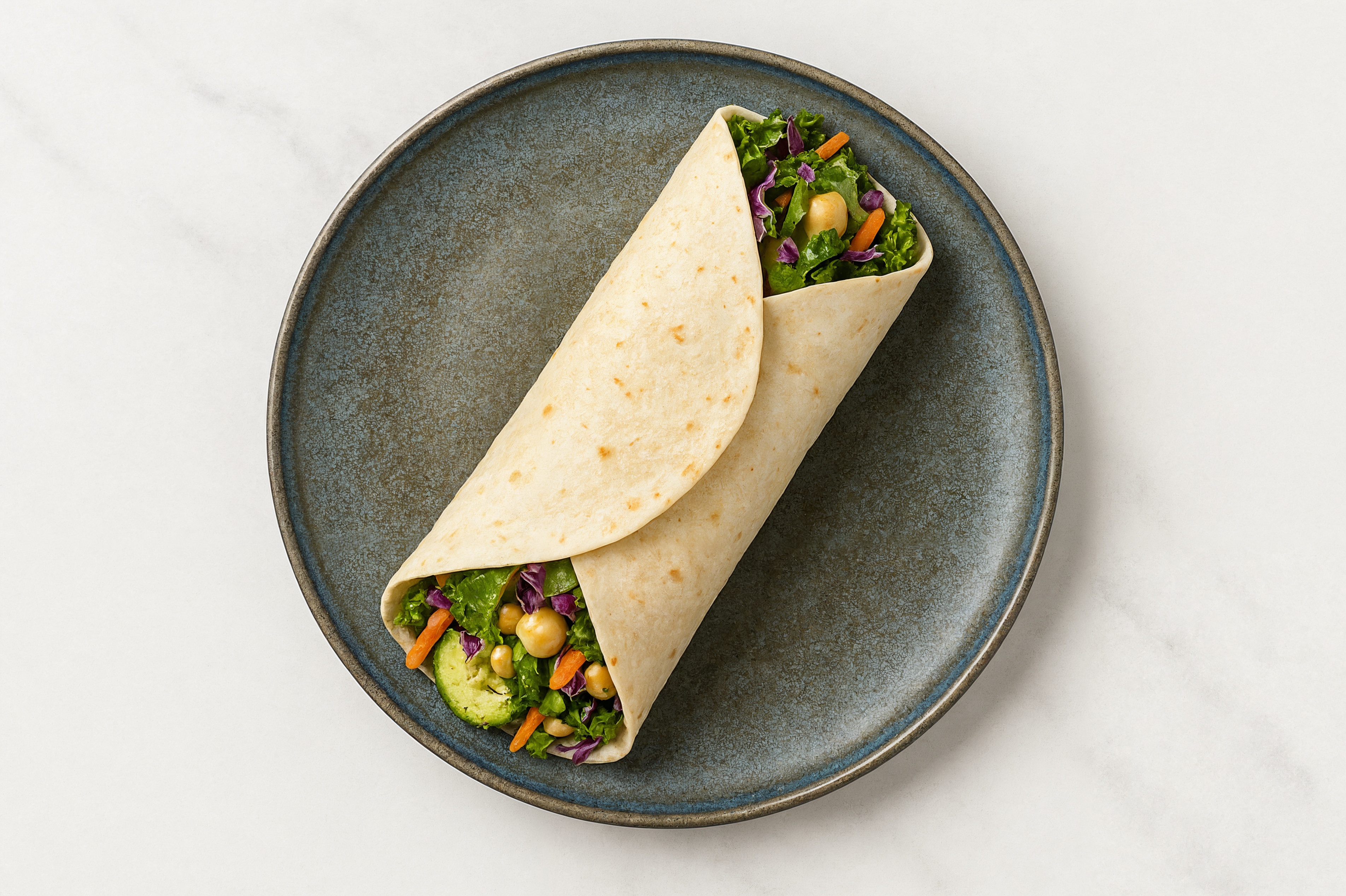 Incredibly Green Goddess Vegan Wrap
