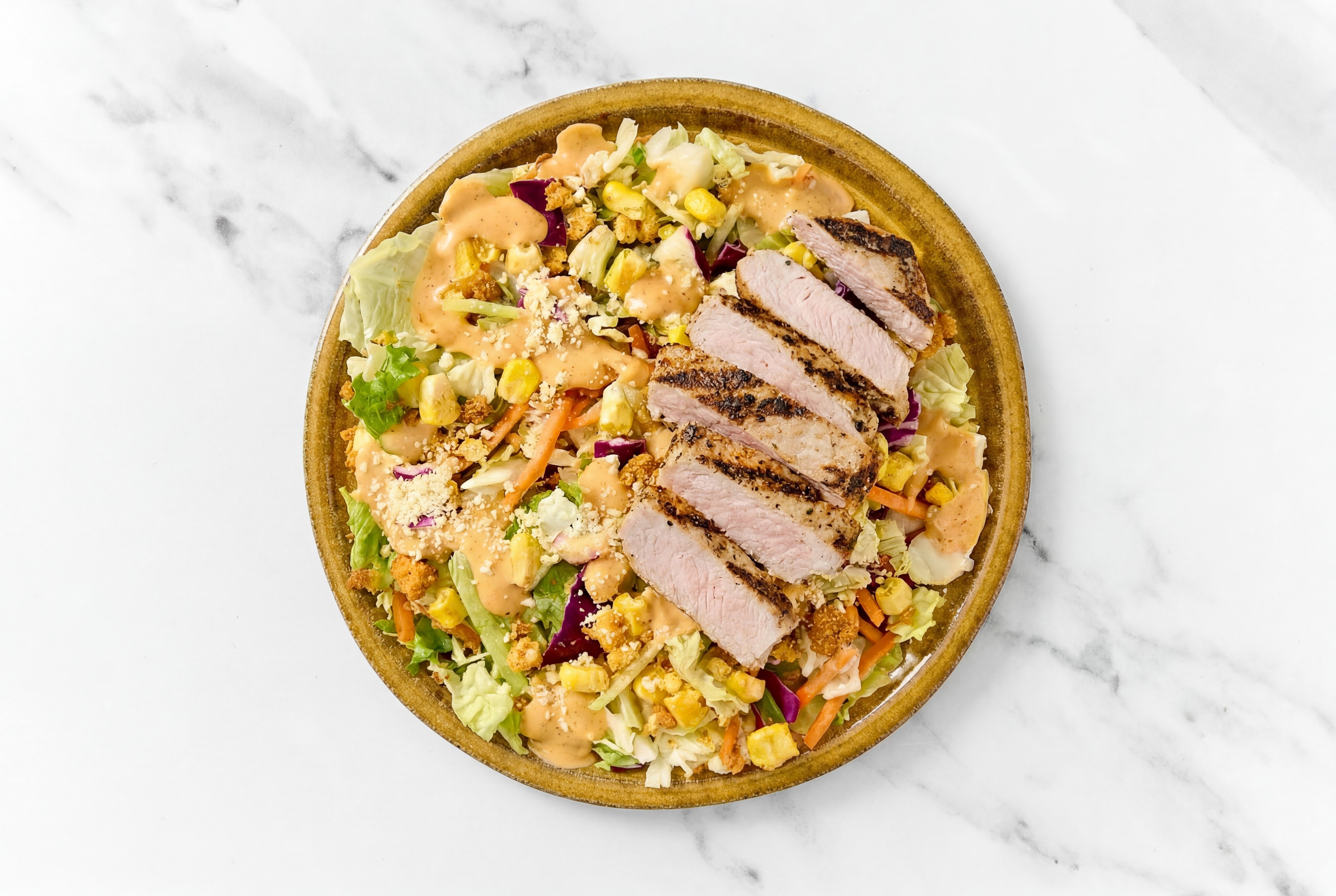 Pork Chop Street Corn Salad