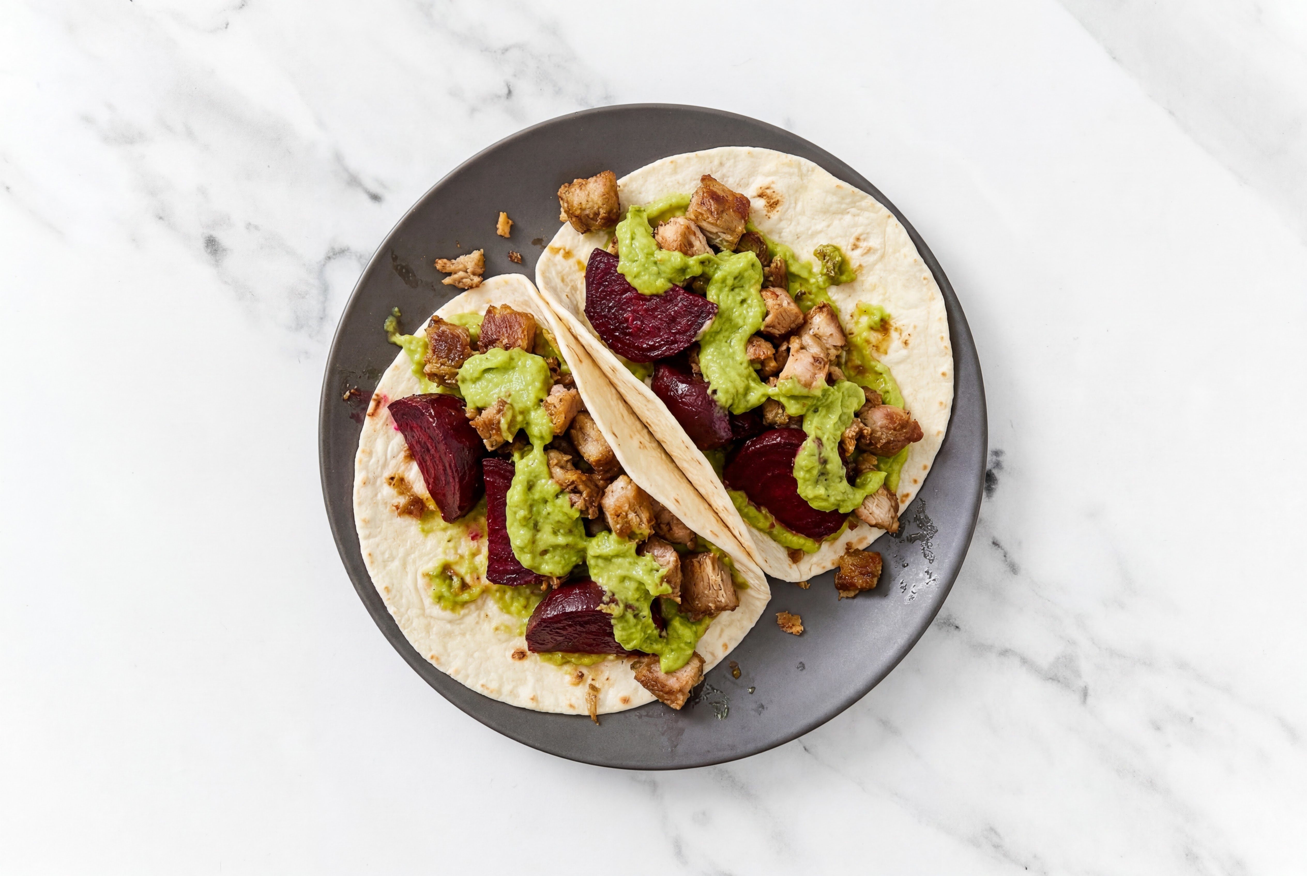 Nothing Beets Carnitas XL Tacos with Avocado