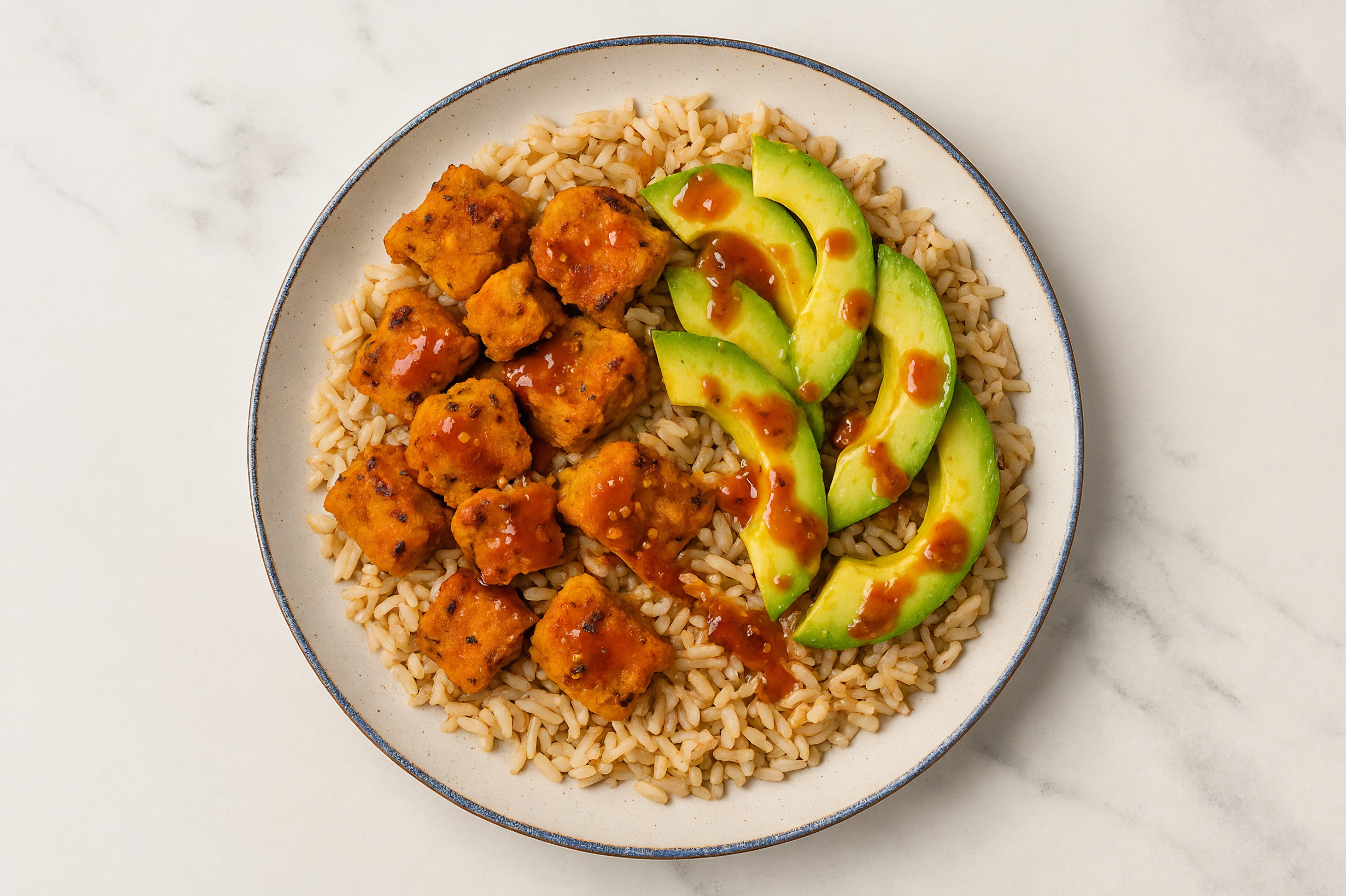 Avocado + Sweet Potato Rice Bowl