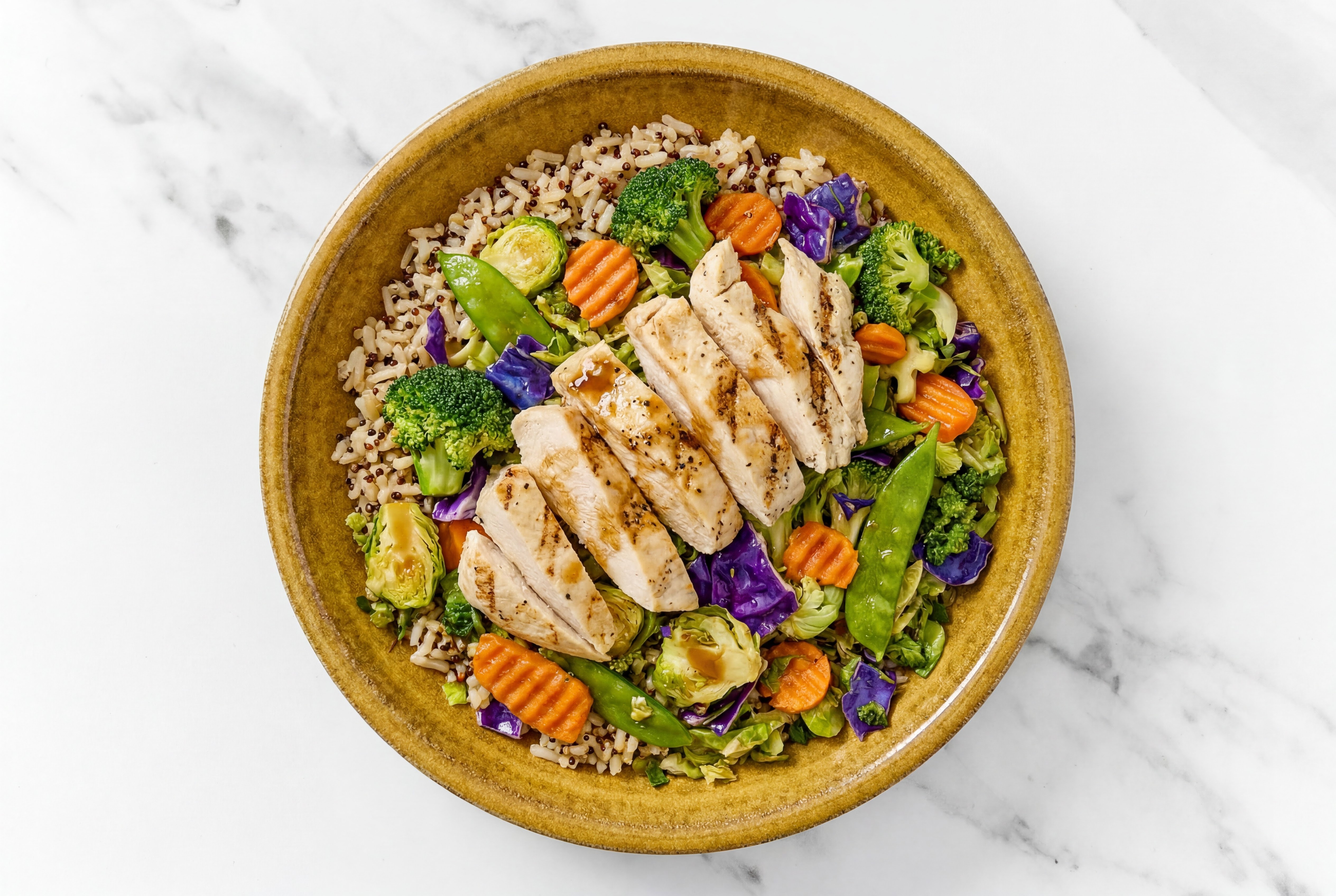 Chicken Teriyaki Quinoa Bowl