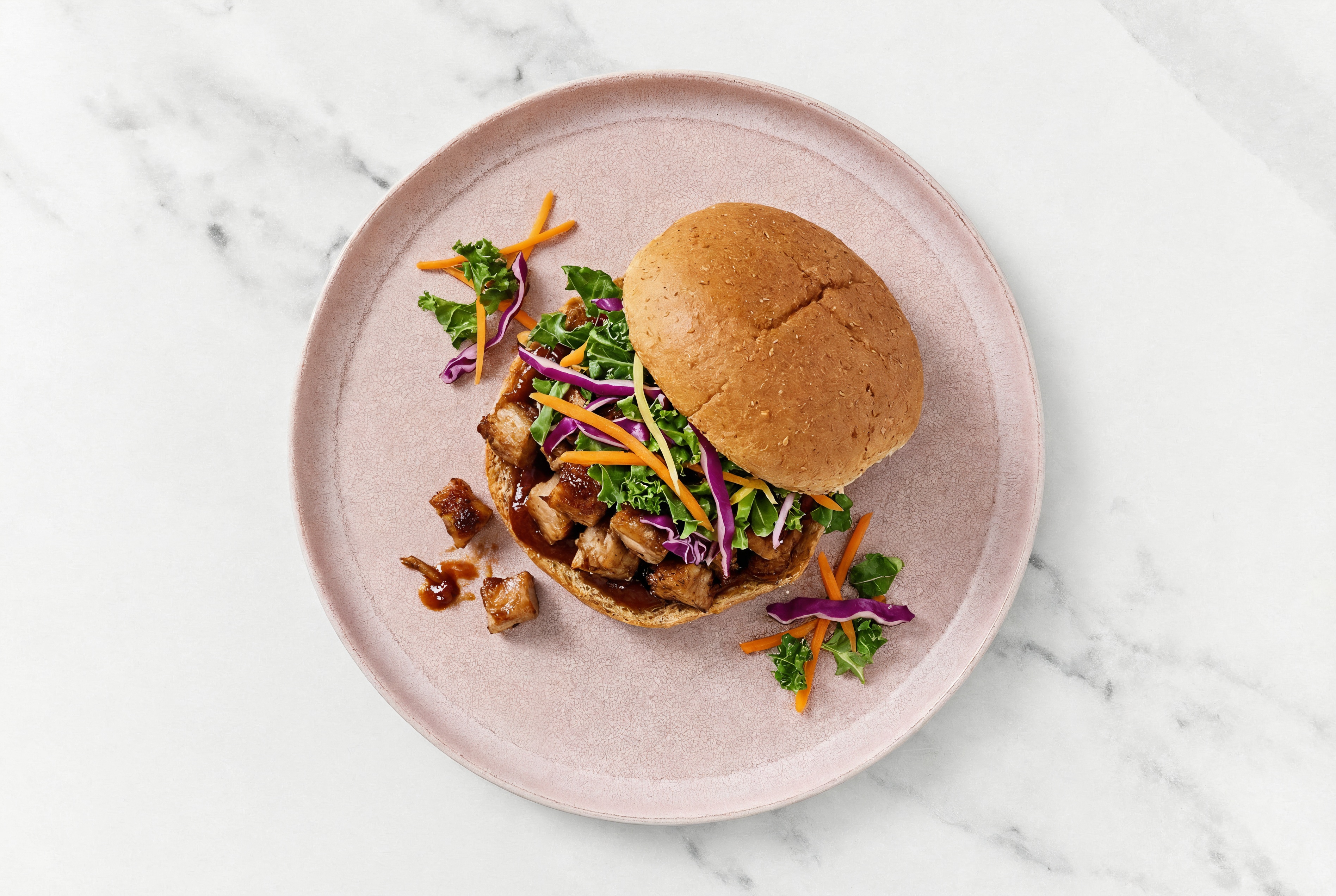 BBQ Carnitas Sandwich with Original BBQ Sauce