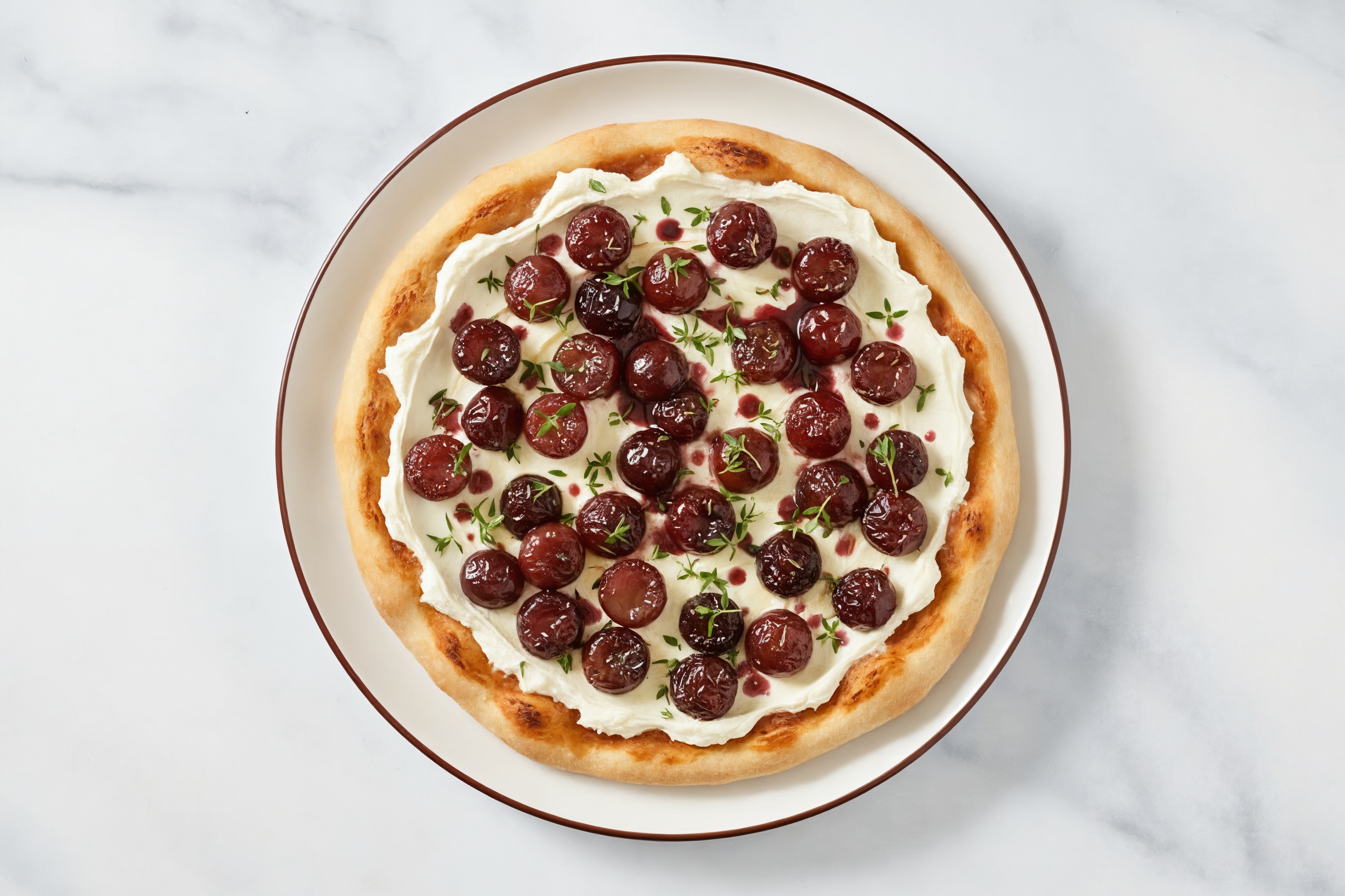 Cheesy Roasted Grape Gluten-Free Pizza Crusts