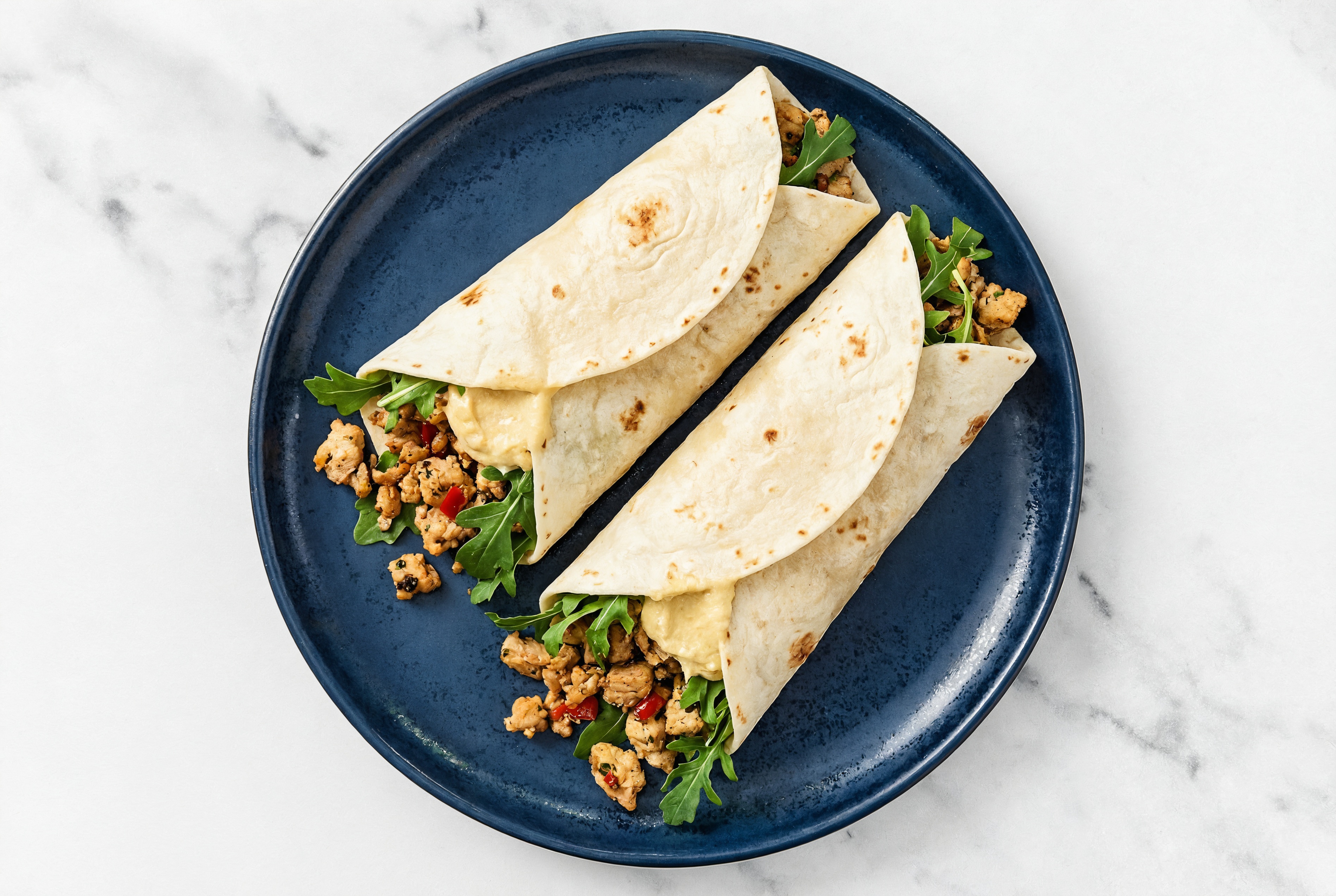 Go-To Bruschetta Chicken Wrap