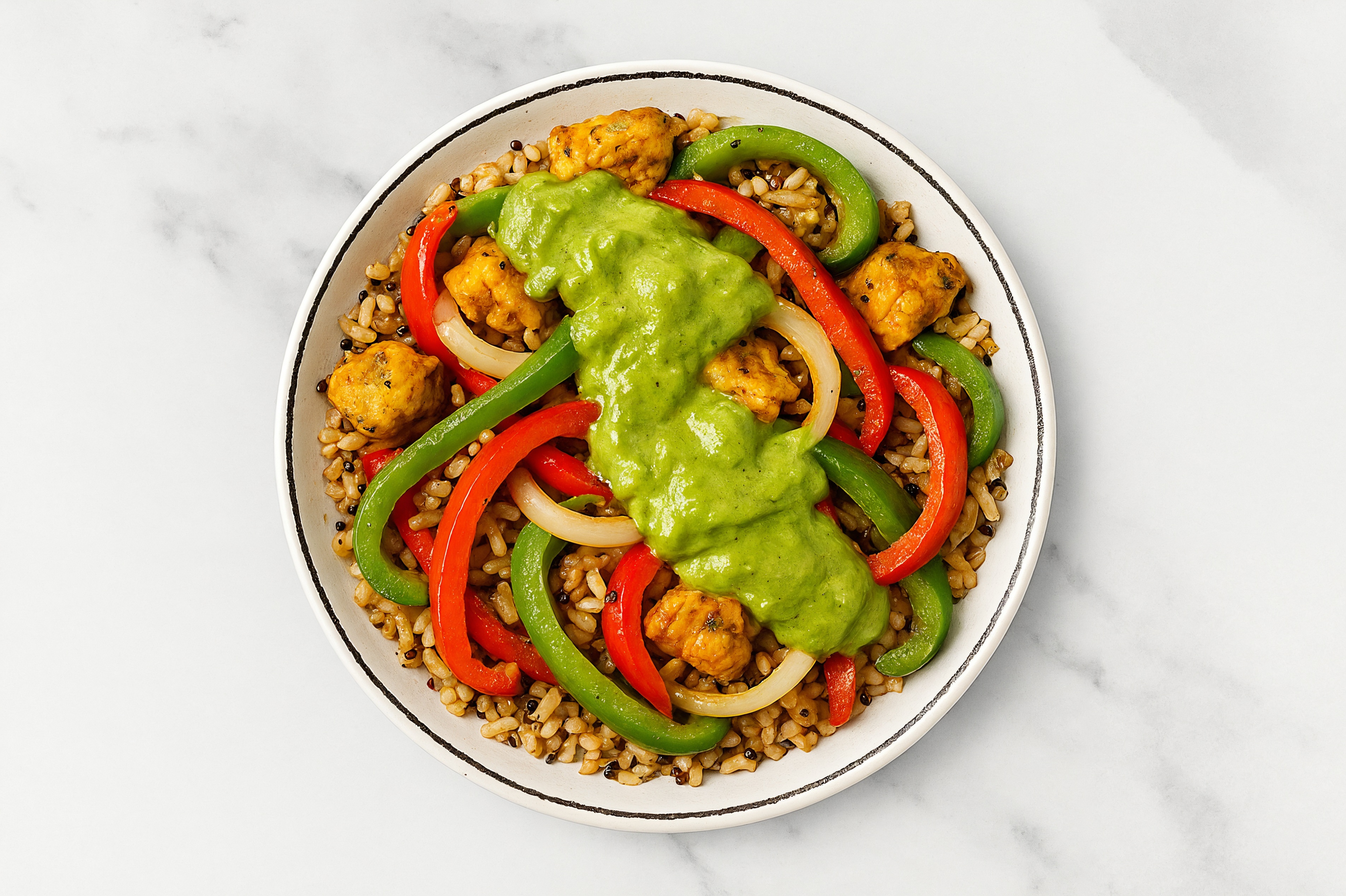 Tofu 'n Guac Bowl
