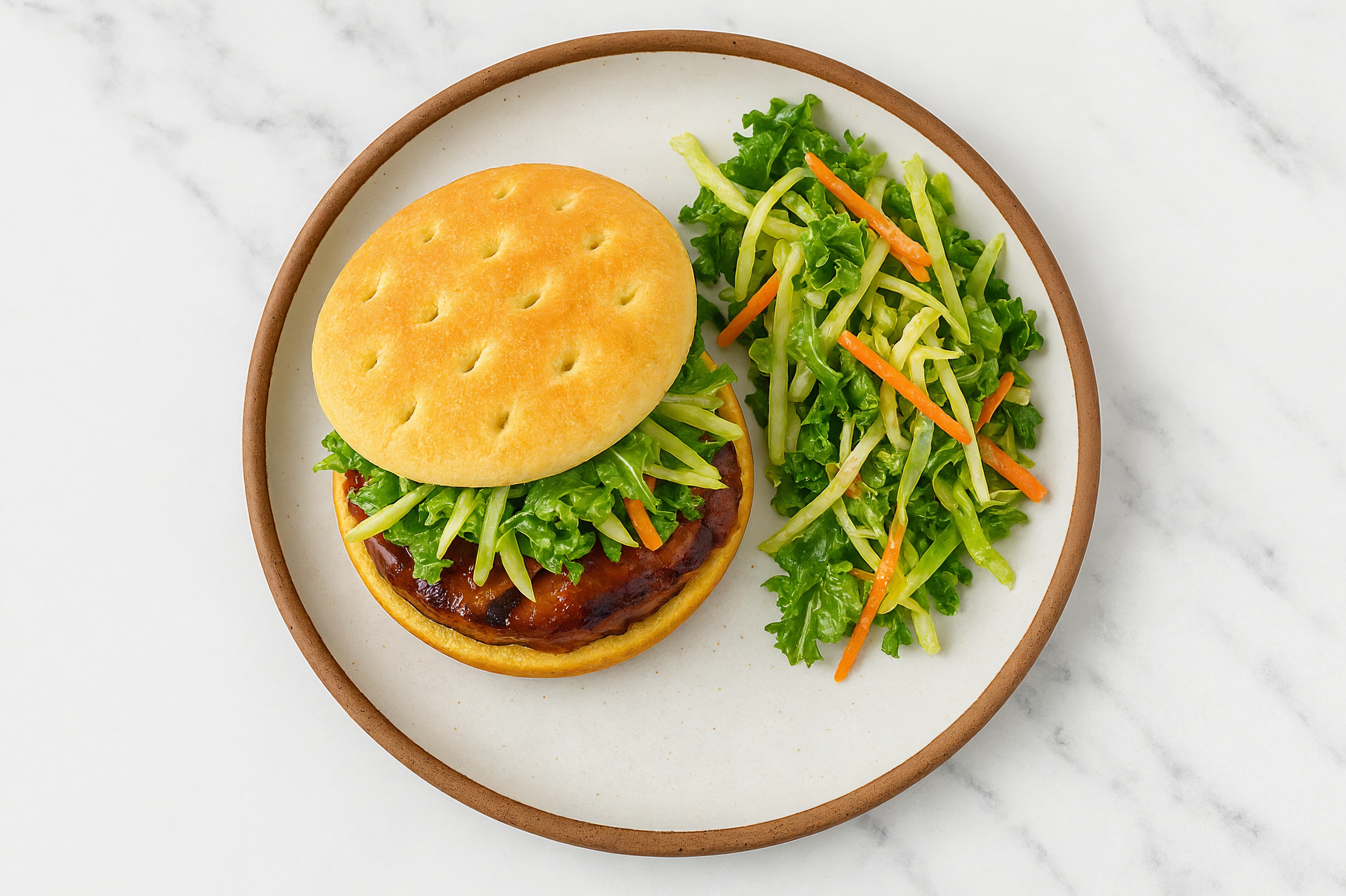  All-American BBQ Pork Chop Sandwich with Original BBQ