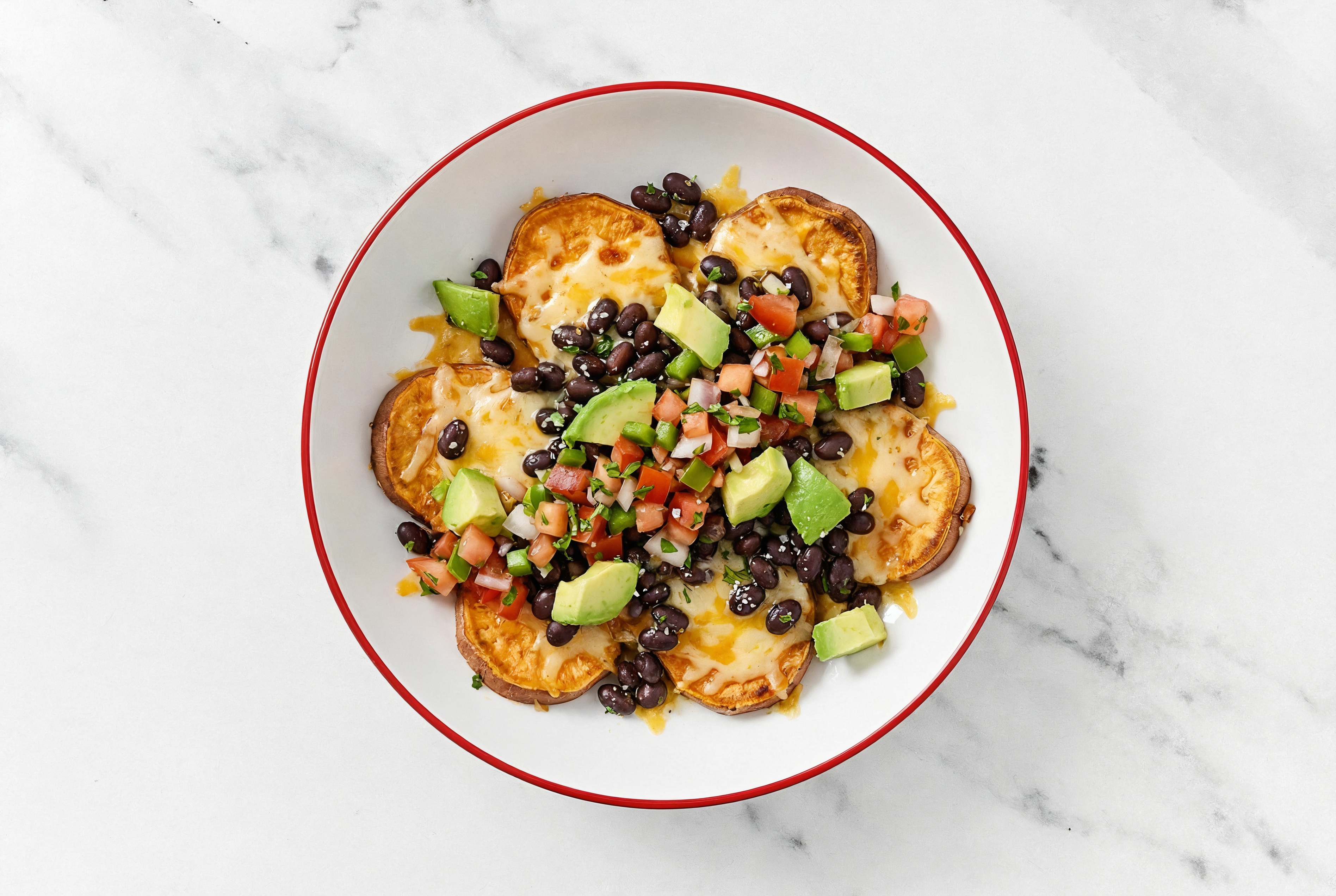 Weeknight Cuban Spiced Black Beans Bean Sweet Potato Nachos