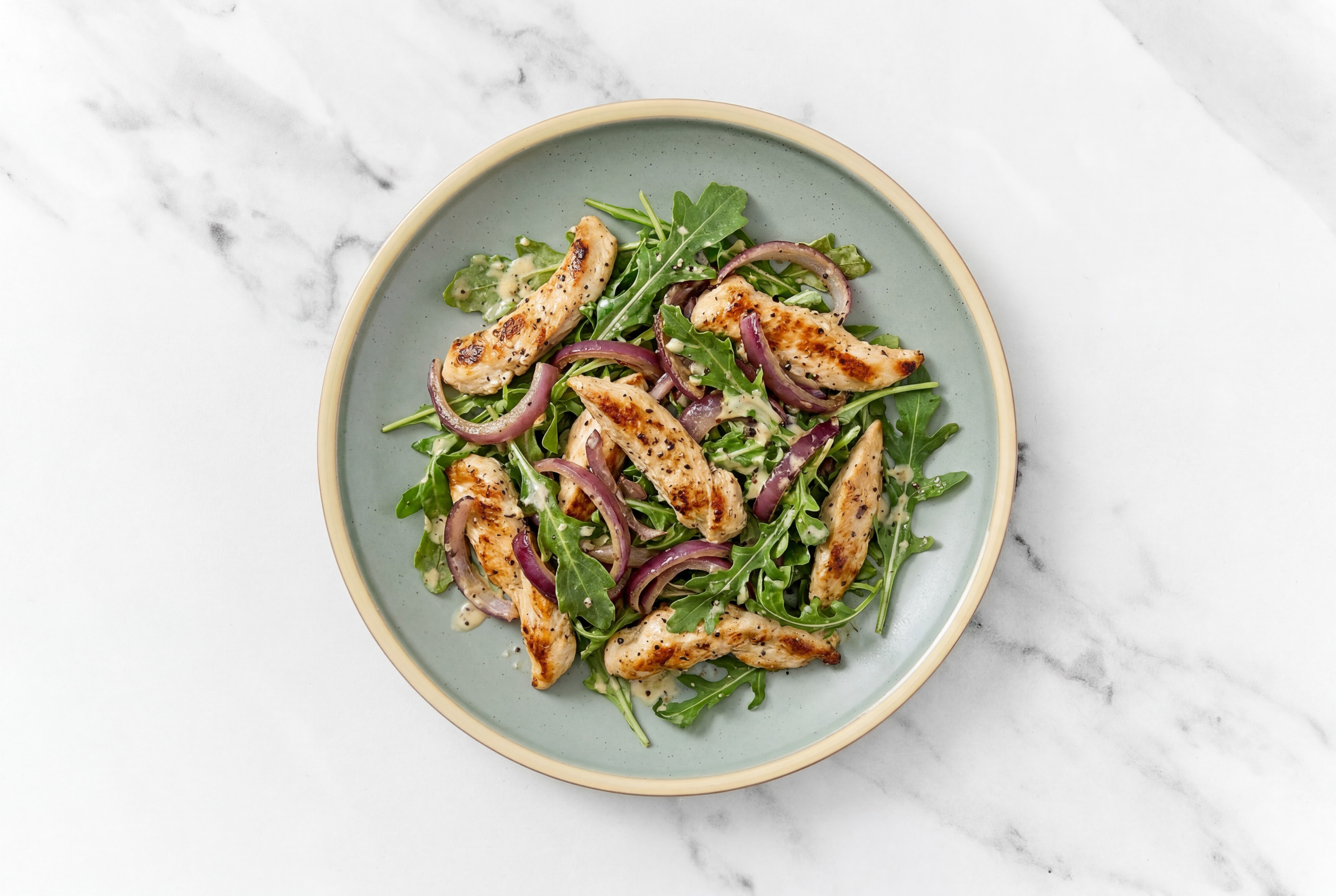 Creamy Chicken Asiago Salad