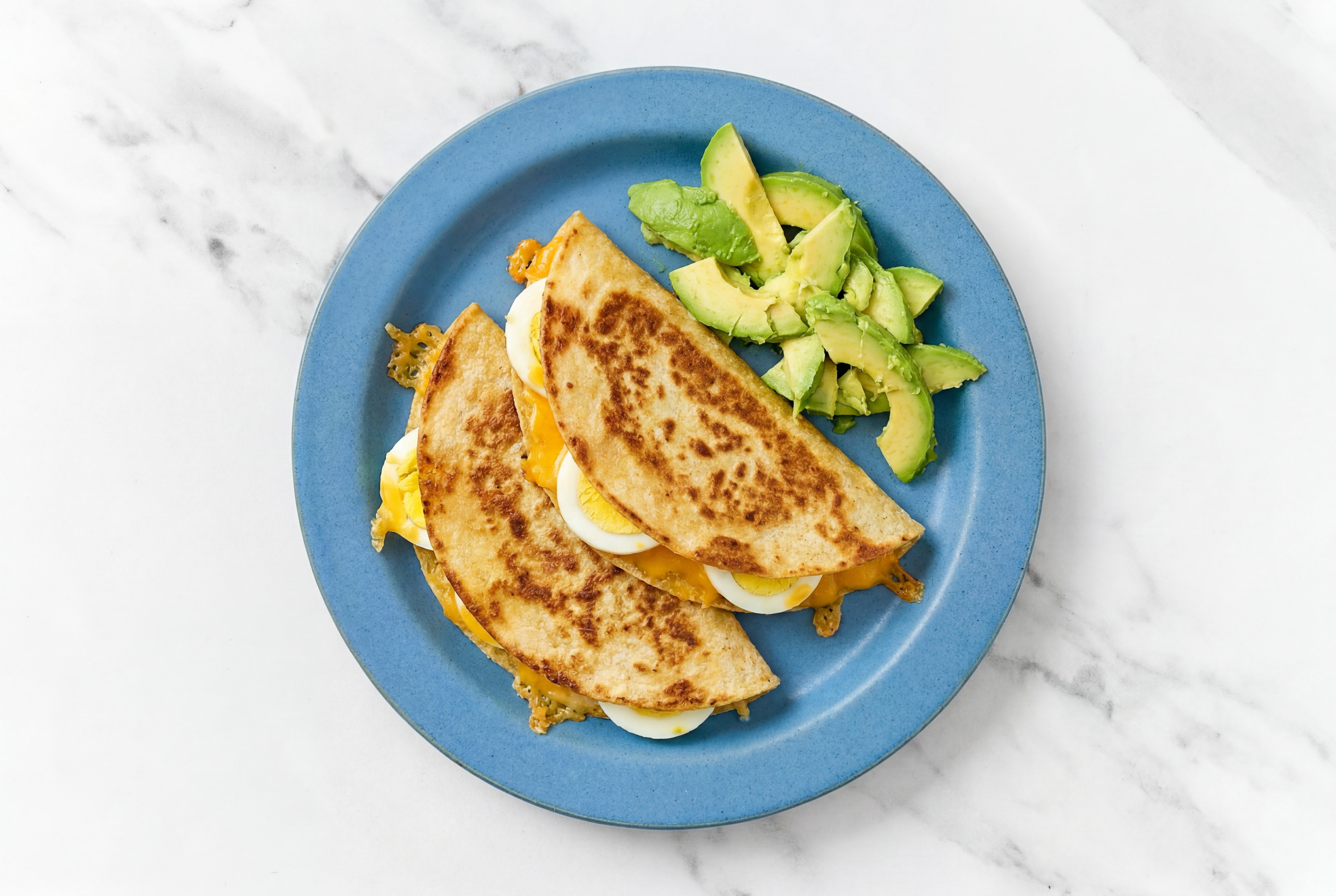 Cheddar + Egg Quesadillas