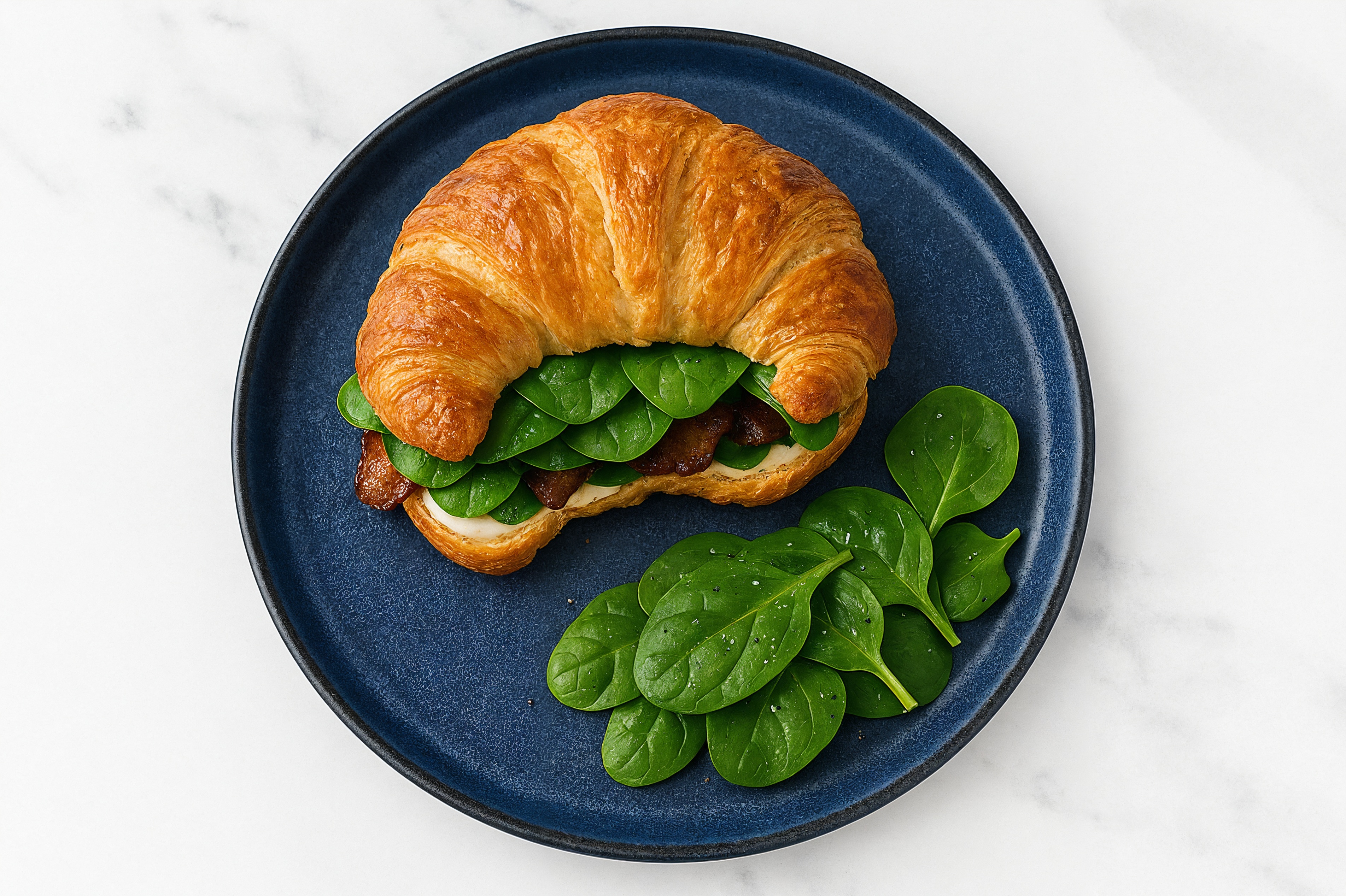  Garlicky Plant Based Bacon Sandwich
