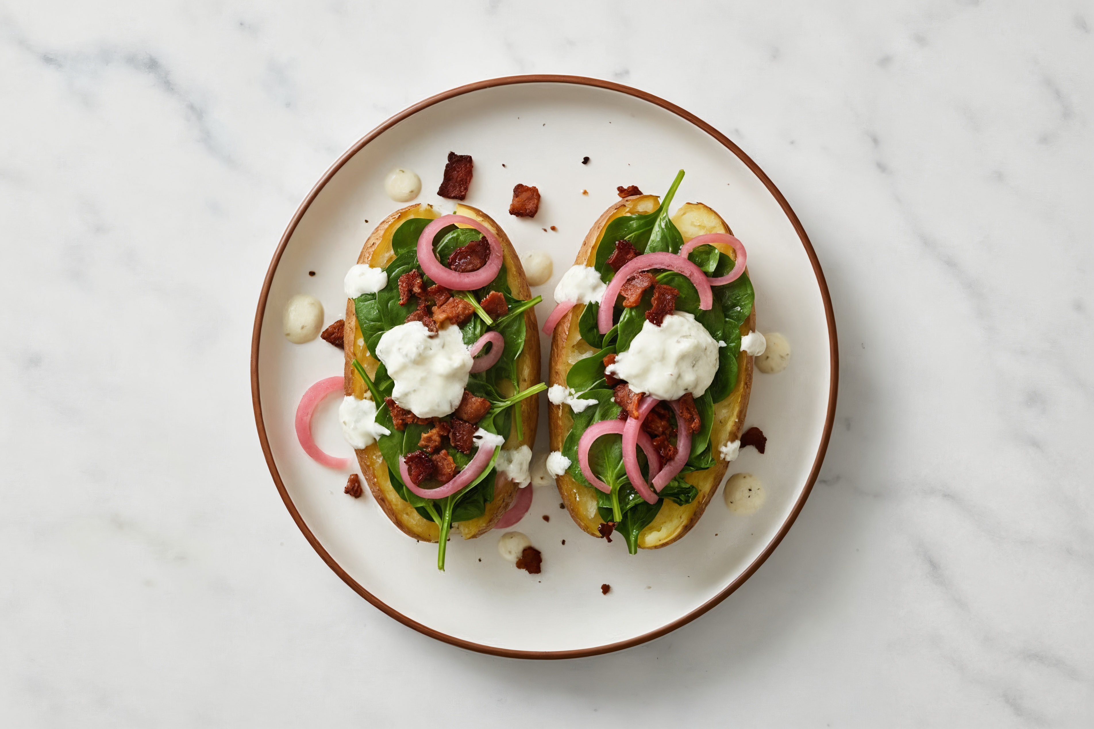  Vegan Bacon & Tzatziki Russet Potato