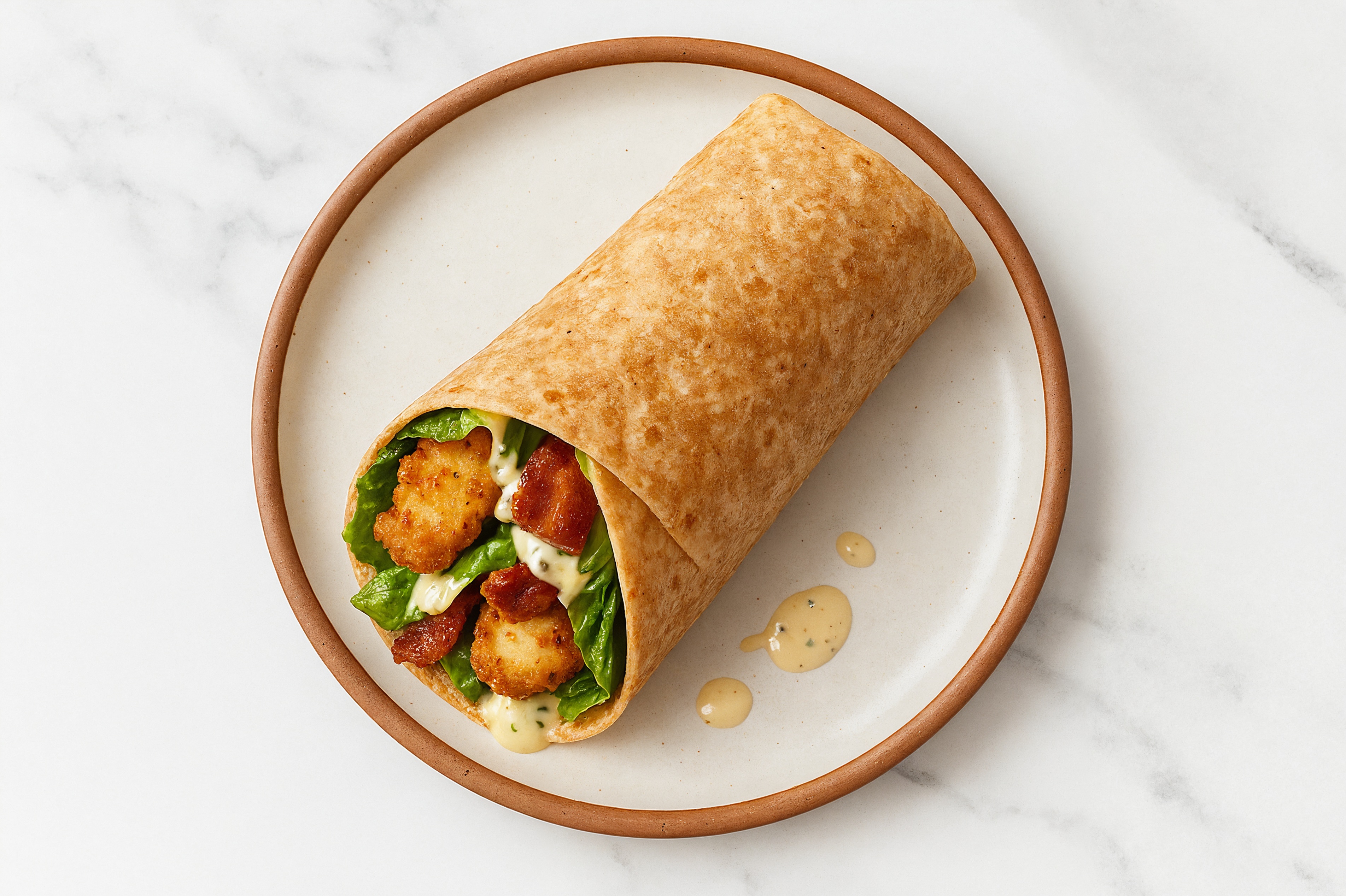 Chicken Maple Bacon Caesar Wrap